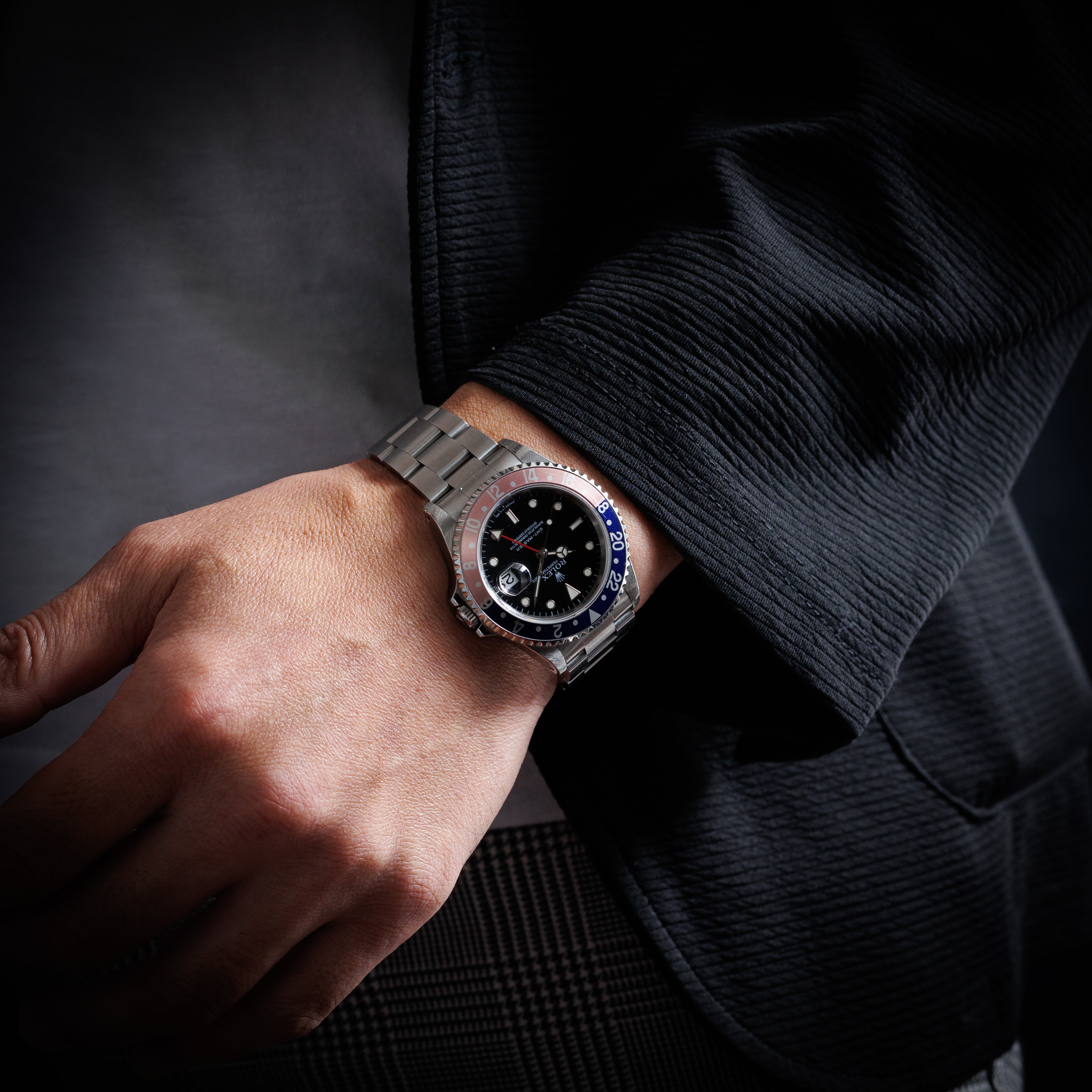 ロレックス GMTマスター 1997年~1998年製 Ref.16700 ペプシベゼル 箱、ギャラ付き