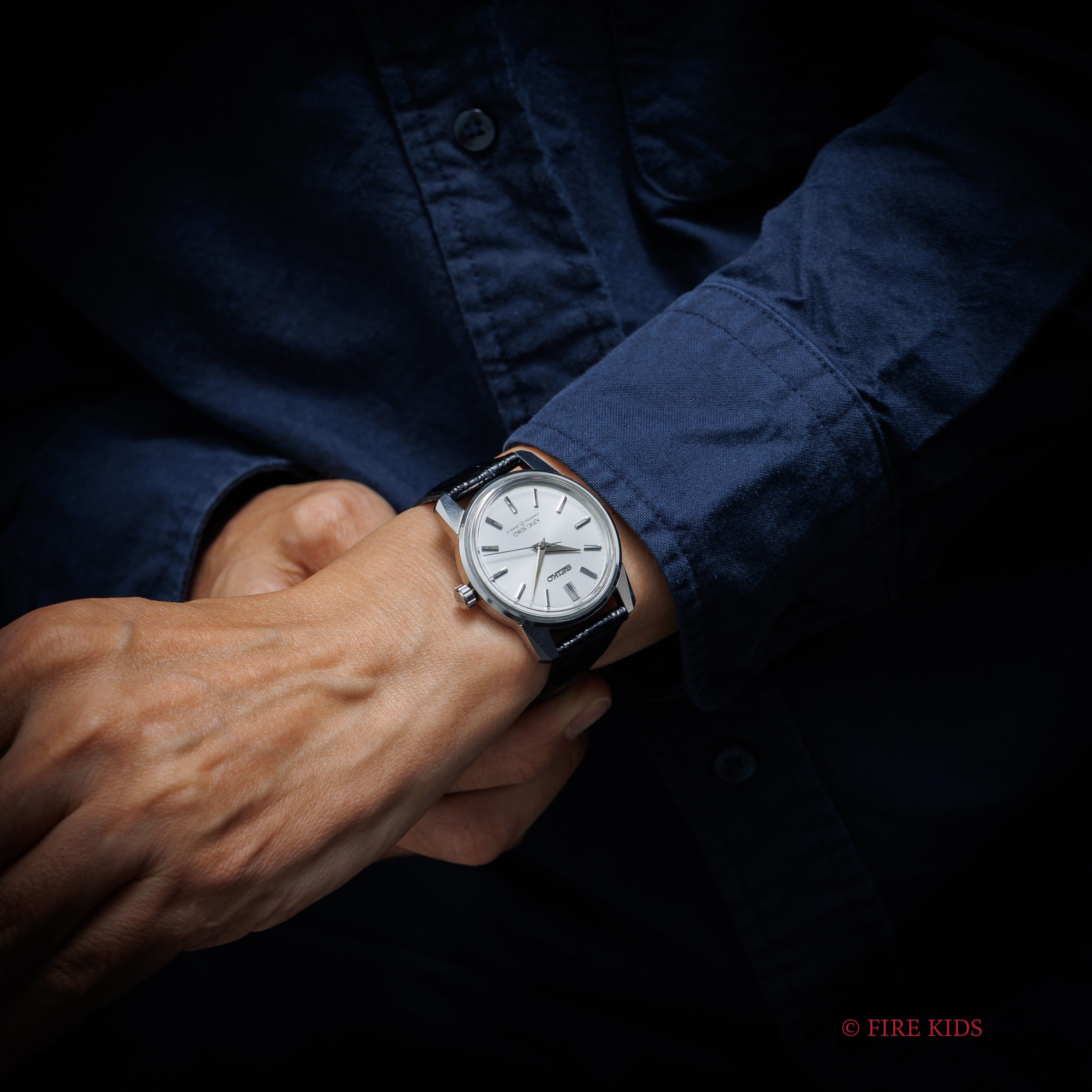 キングセイコー 1964年製 Ref.44999 44KS初期型 手巻き 楯メダリオン