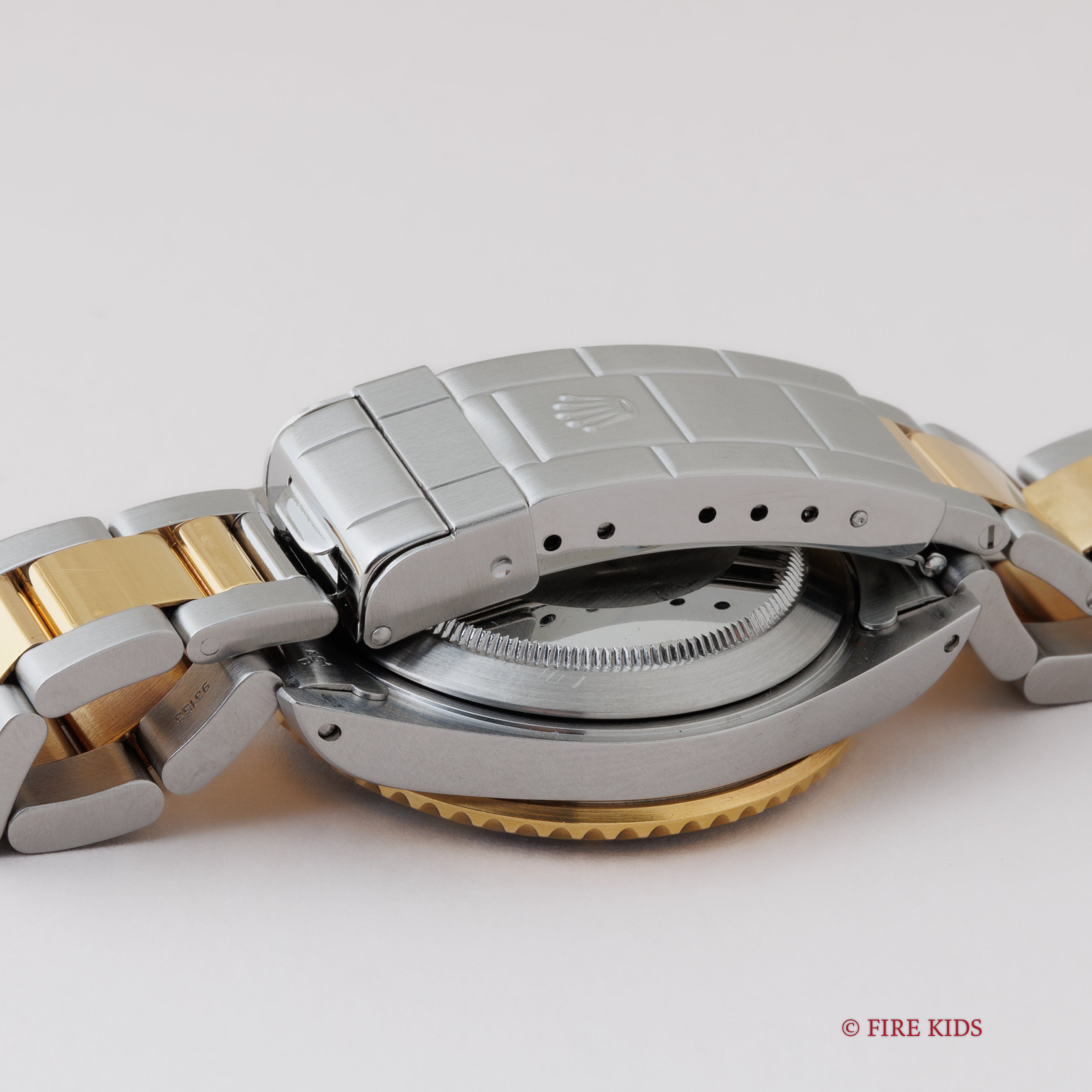 ロレックス サブマリーナー 1998~99年製 コンビ Ref.16613SG グレーダイヤル8Pダイヤ 3Pサファイア