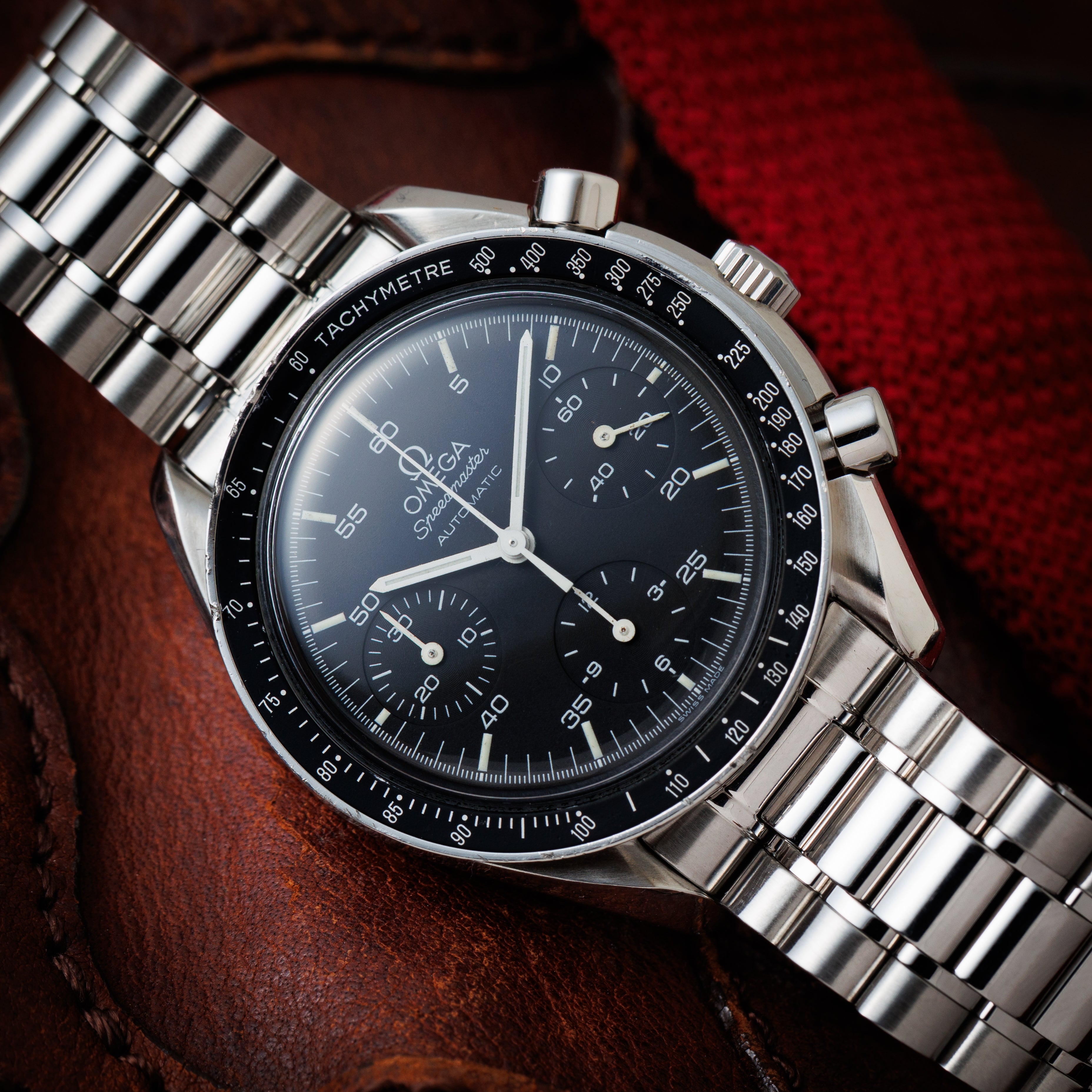 オメガ スピードマスター オートマチック 1998年製 Ref.3510.50 Cal.1143 純正ブレス