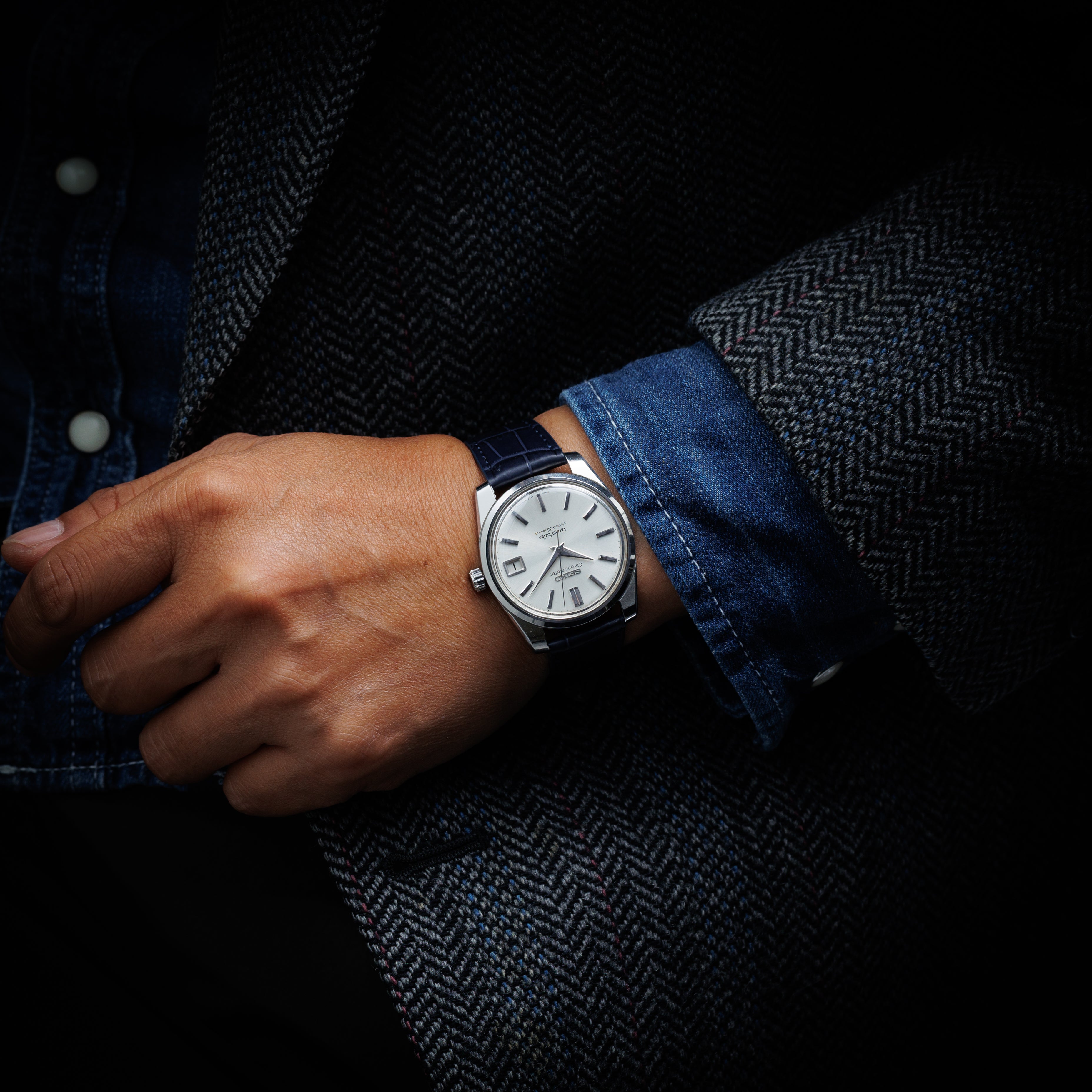 グランドセイコー セルフデーター 1965年製 57GS クロノメーター Ref.43999 獅子メダリオン