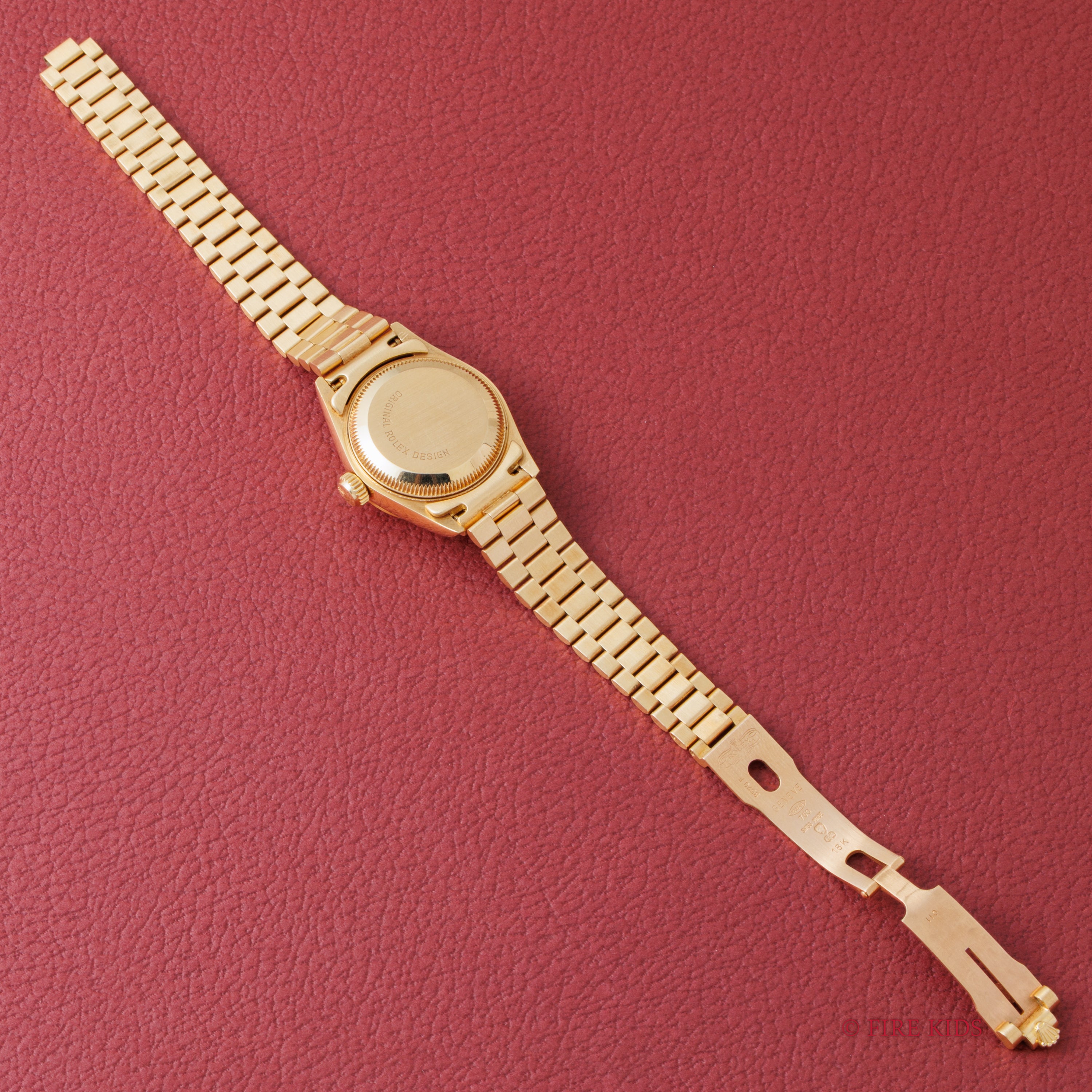 ロレックス 18金無垢レディース デイトジャスト 10Pダイヤ 1990年製(平成2年製) Ref.69178