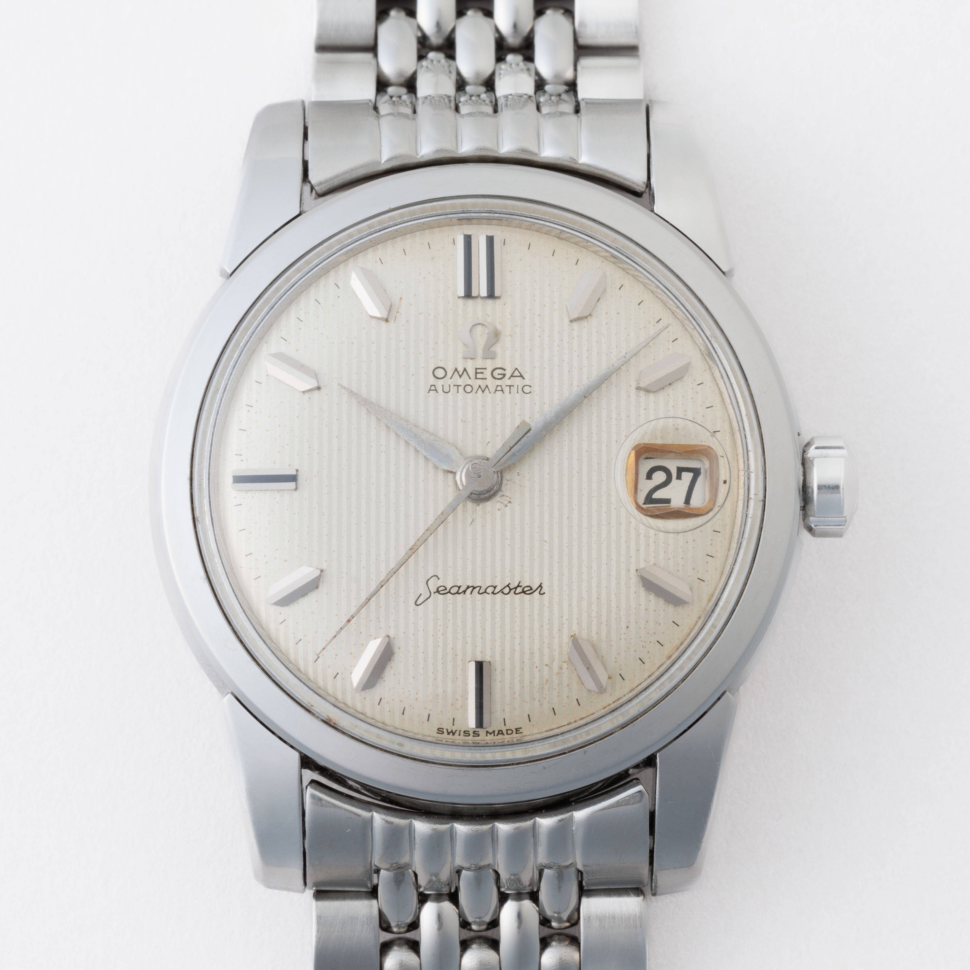 オメガ シーマスター 1958年製 Ref.2849 14SC タペストリーダイヤル Cal.503 自動巻