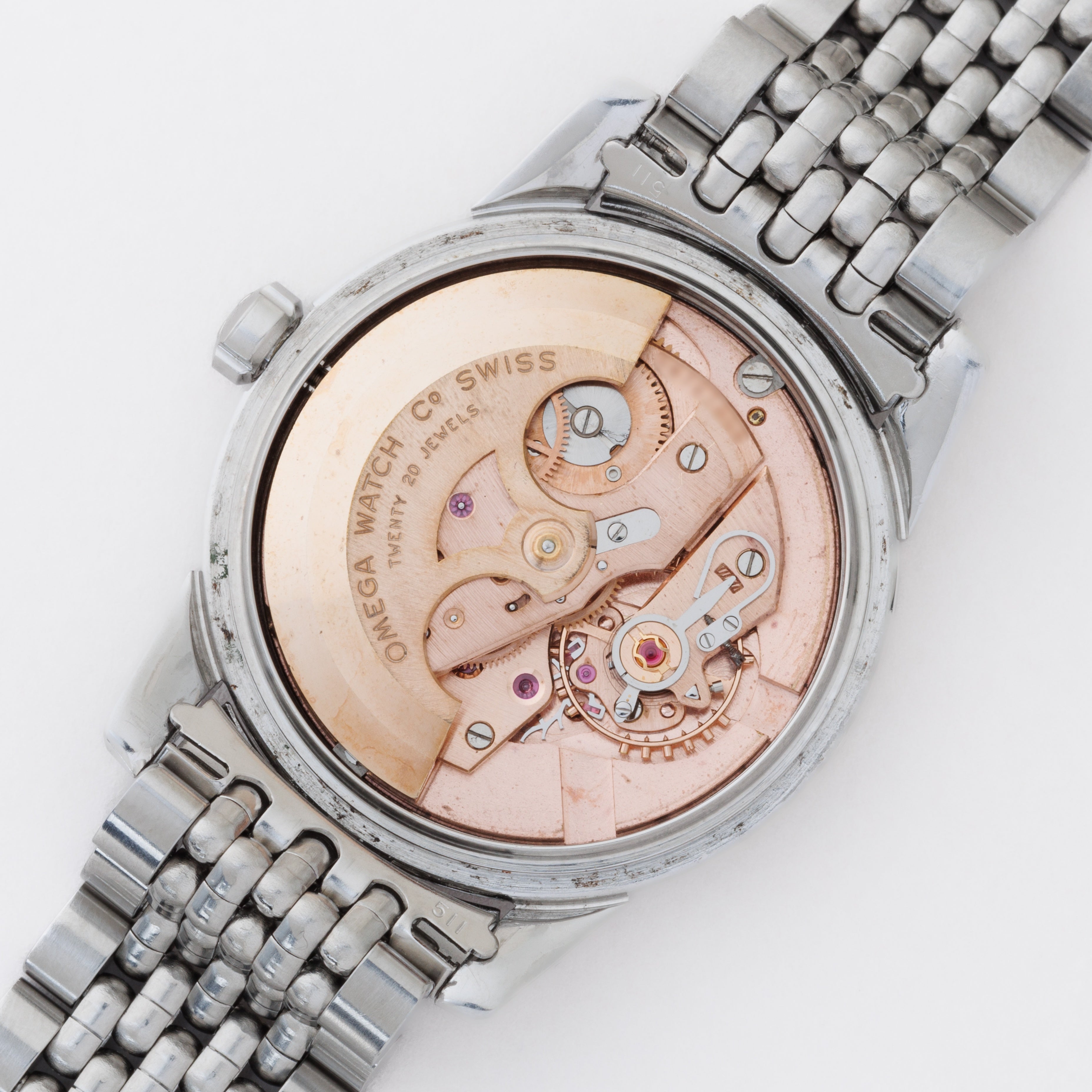 オメガ シーマスター 1958年製 Ref.2849 14SC タペストリーダイヤル Cal.503 自動巻