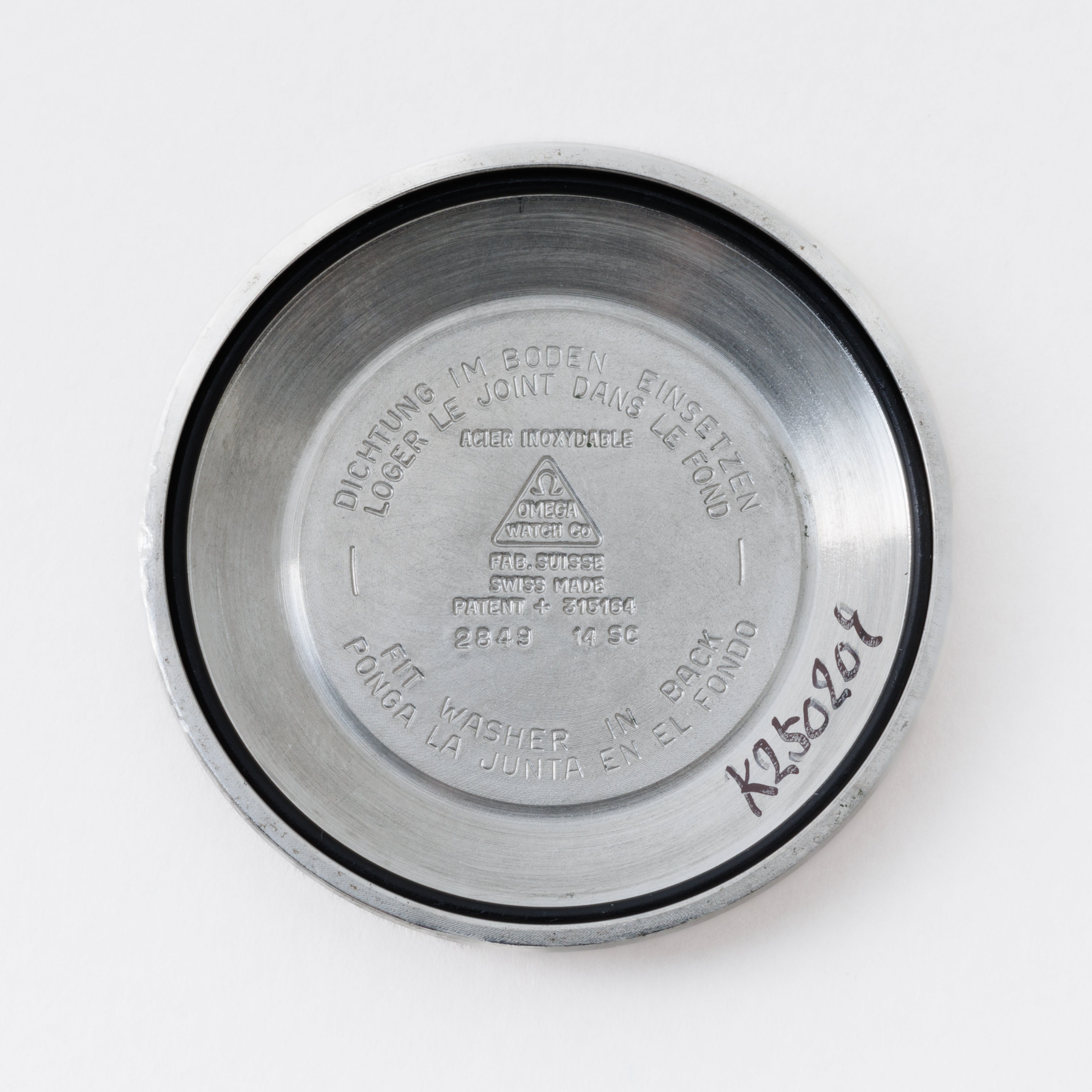 オメガ シーマスター 1958年製 Ref.2849 14SC タペストリーダイヤル Cal.503 自動巻