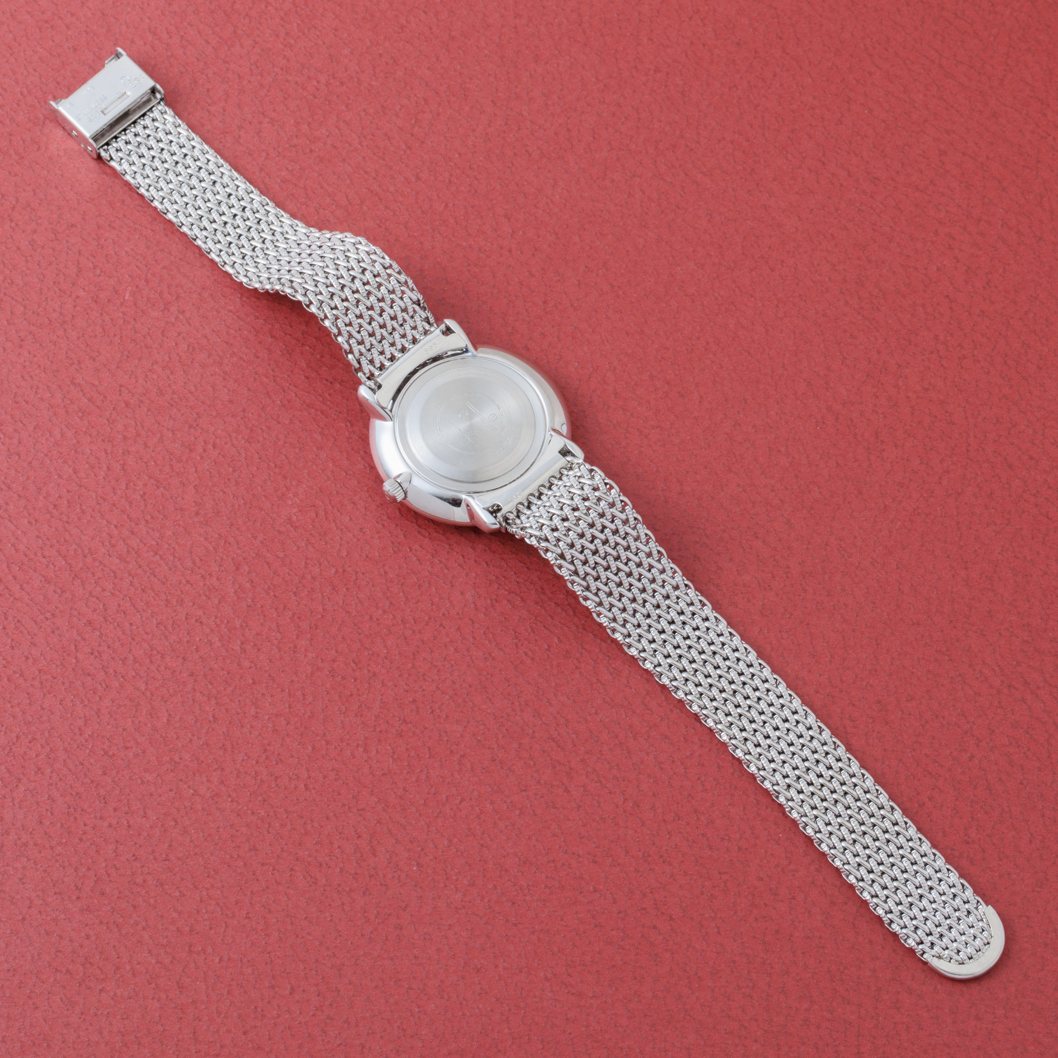 オメガ デ・ヴィル 1971年製 ブルーダイヤル 純正ブレス付き 薄型手巻き