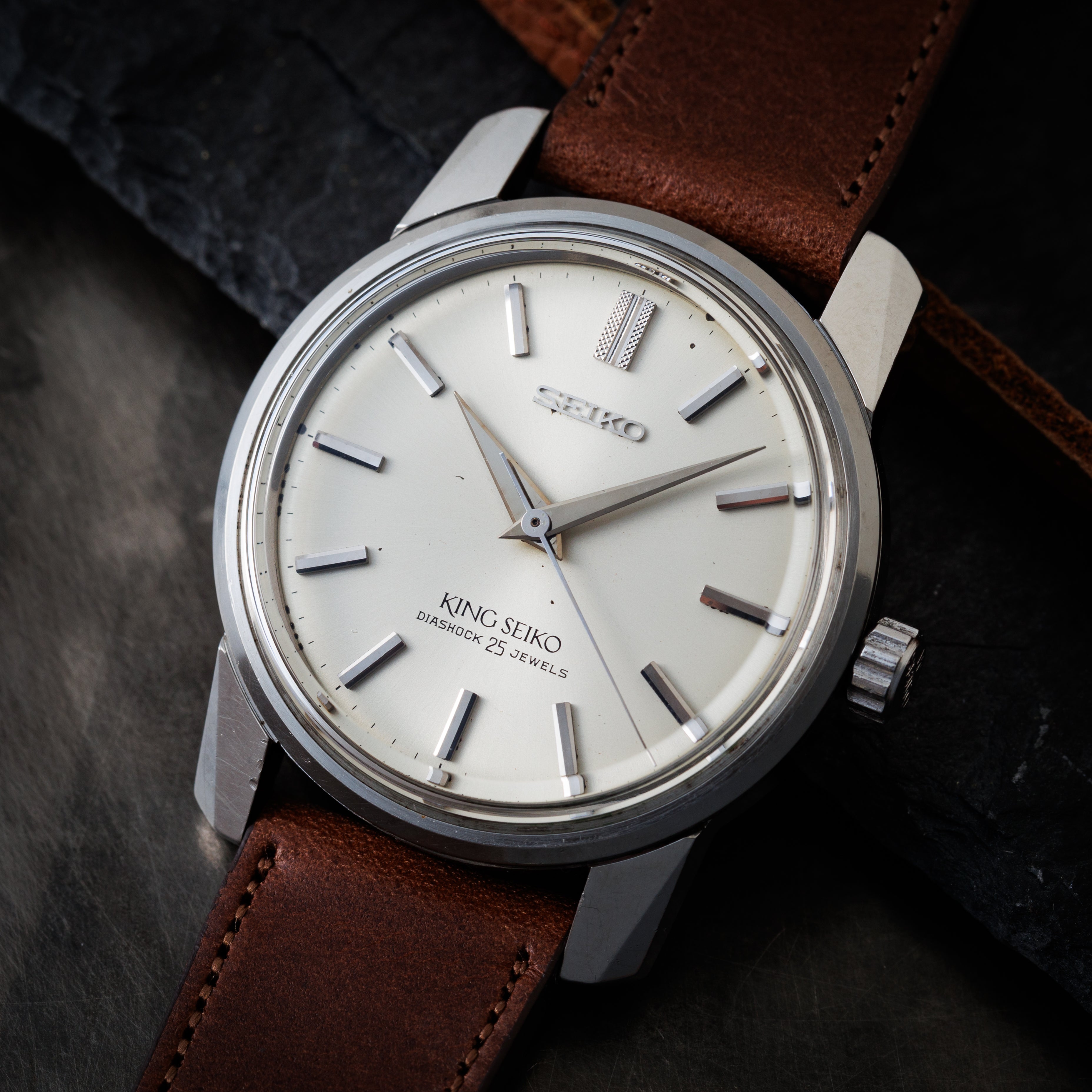 キングセイコー 1964年製 Ref.44999 44KS初期型 手巻き 楯メダリオン