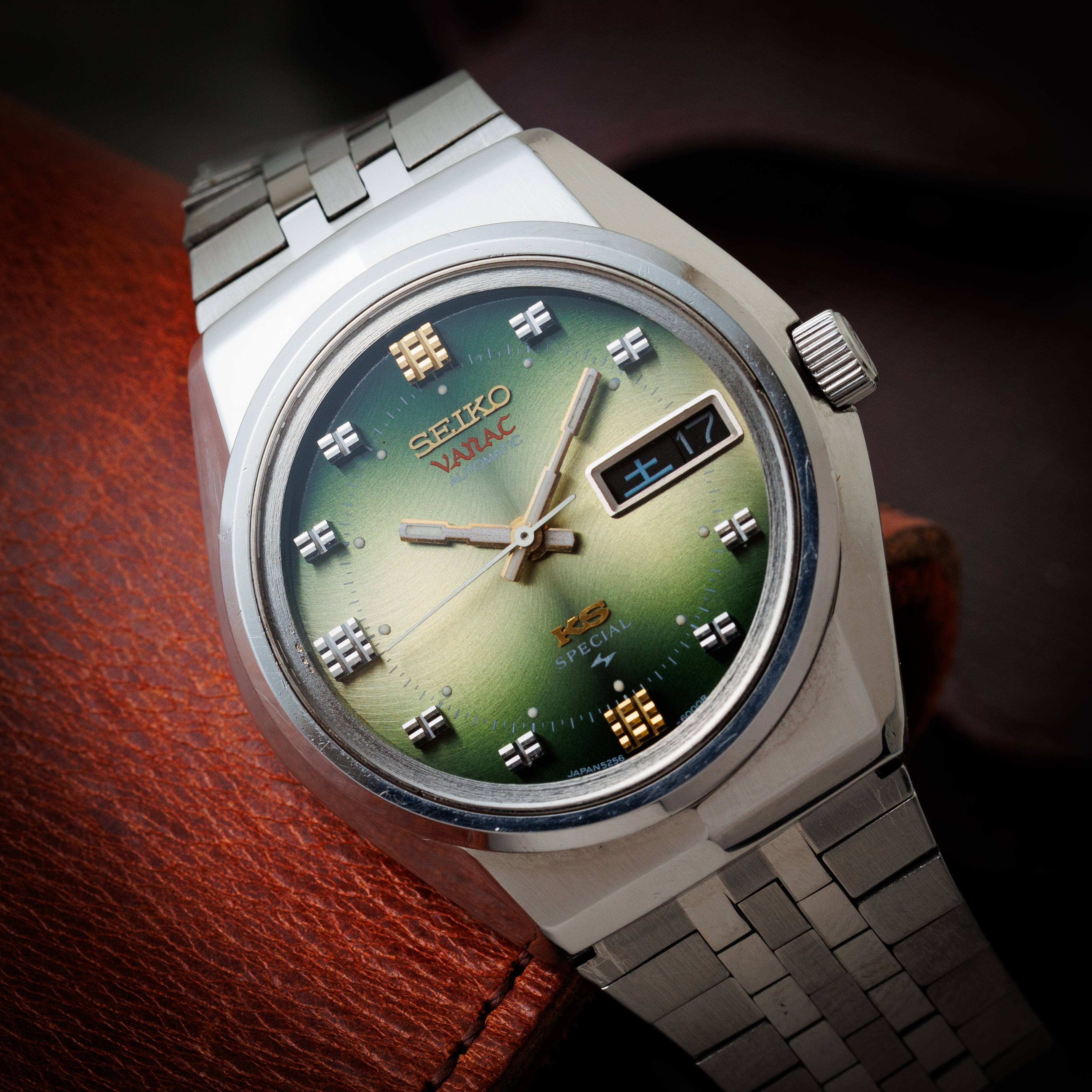 セイコー キングセイコー スペシャル バナック 1973年製 Ref.5256-6000 グリーンダイヤル 九州電工