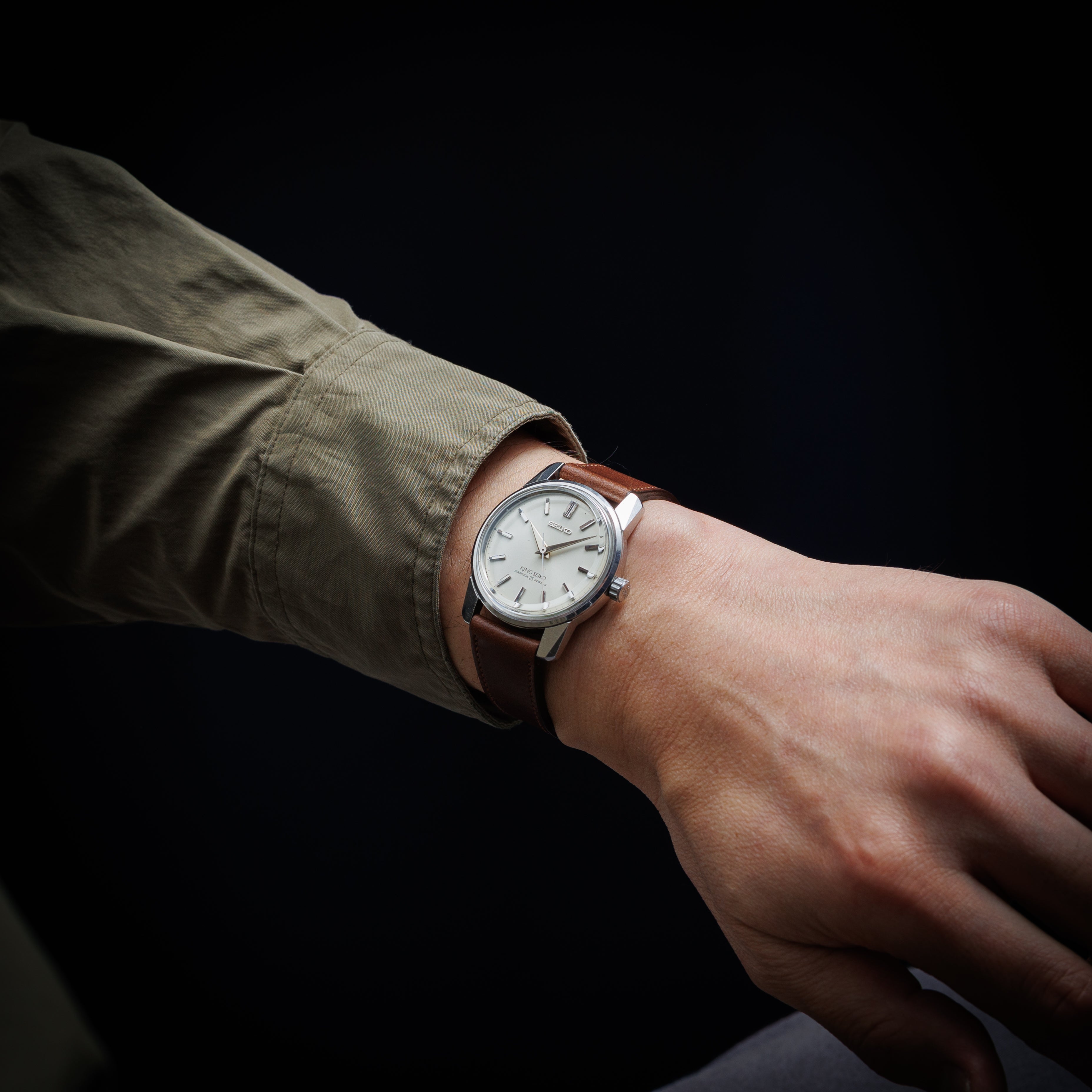 キングセイコー 1964年製 Ref.44999 44KS初期型 手巻き 楯メダリオン