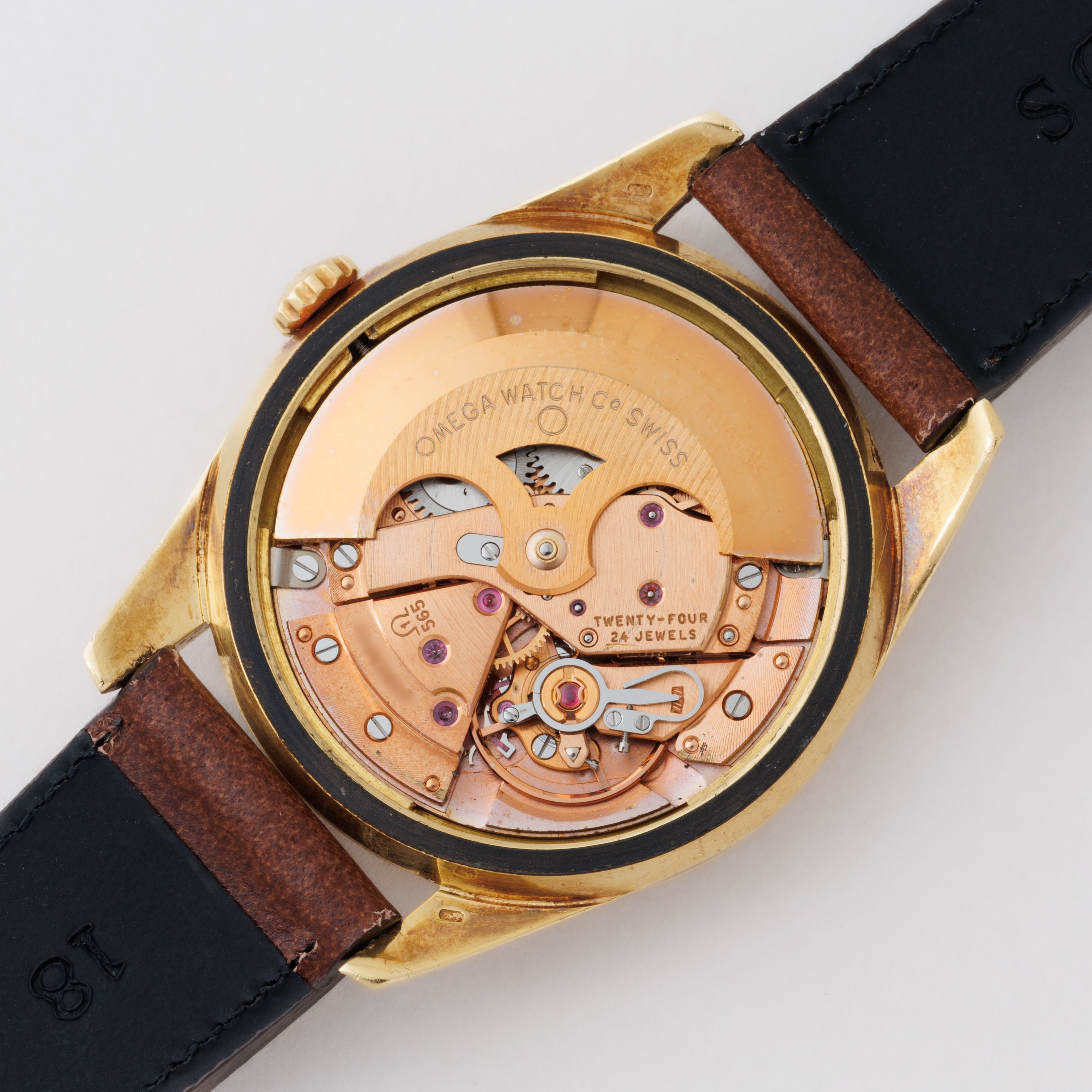 オメガ 18金無垢シーマスター 1966年製 Ref.166.010 自動巻 Cal.565 18KYG
