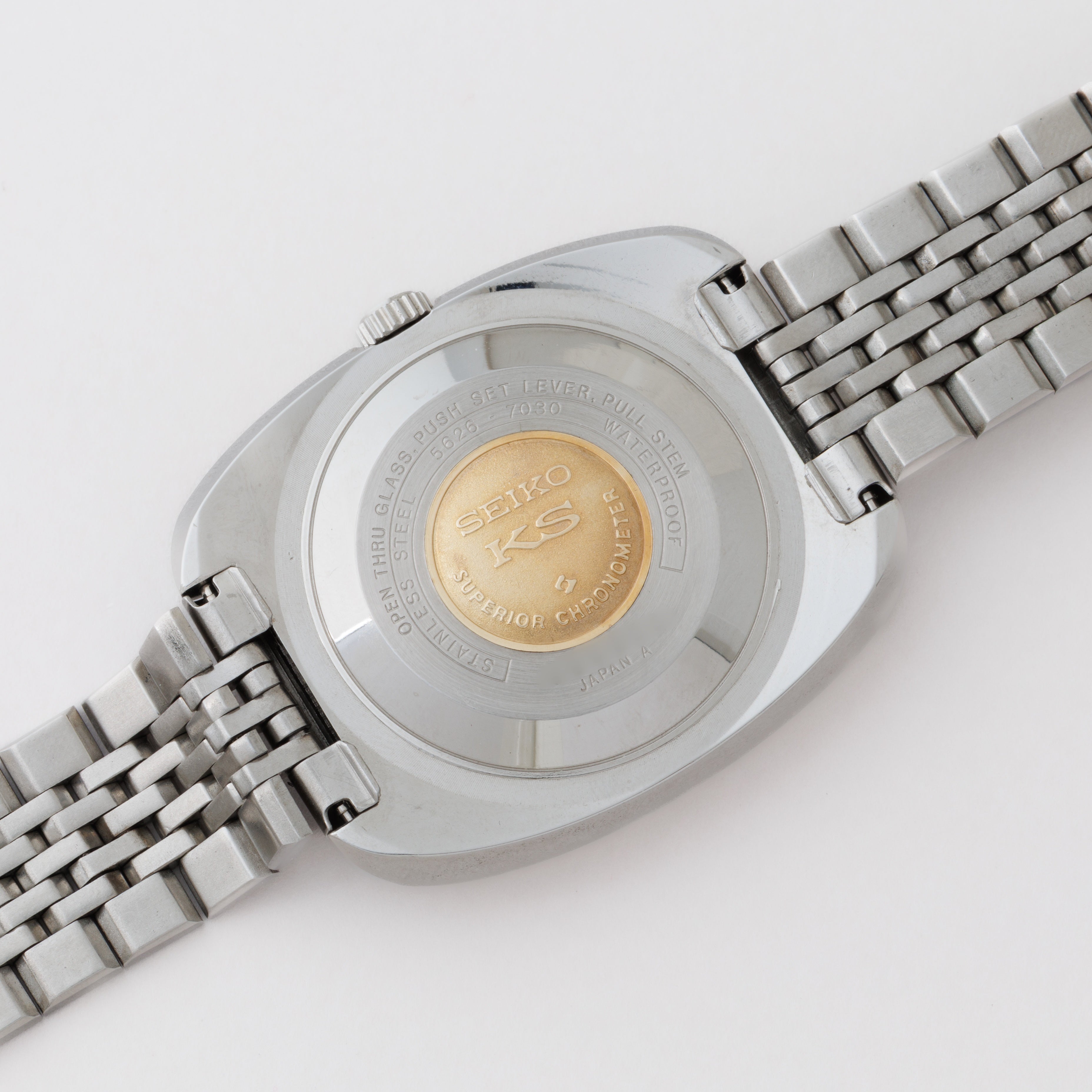セイコー キングセイコー スーペリアクロノメーター 56KS 1969年製 Ref.5626-7030 純正ステンレスブレス