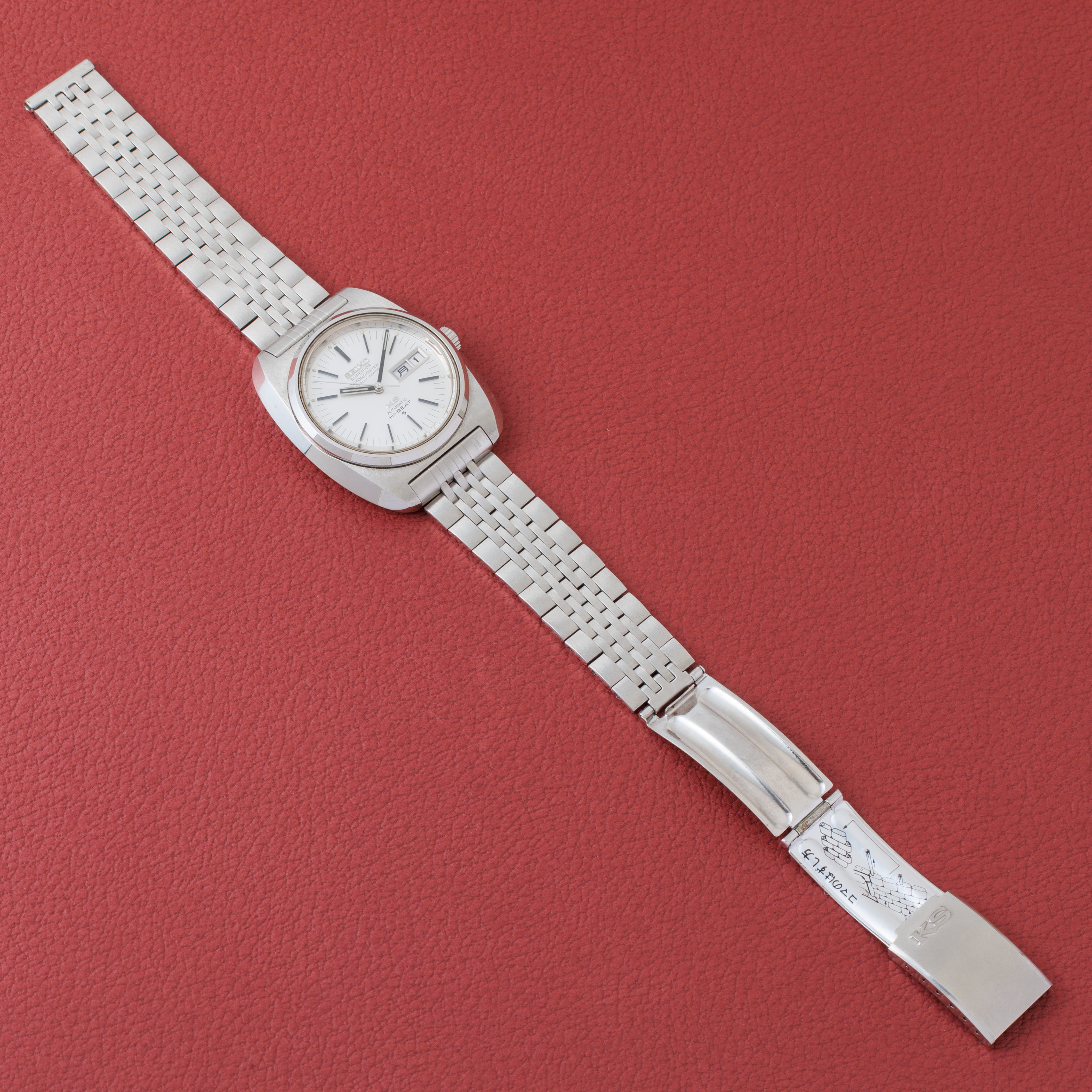 セイコー キングセイコー スーペリアクロノメーター 56KS 1969年製 Ref.5626-7030 純正ステンレスブレス