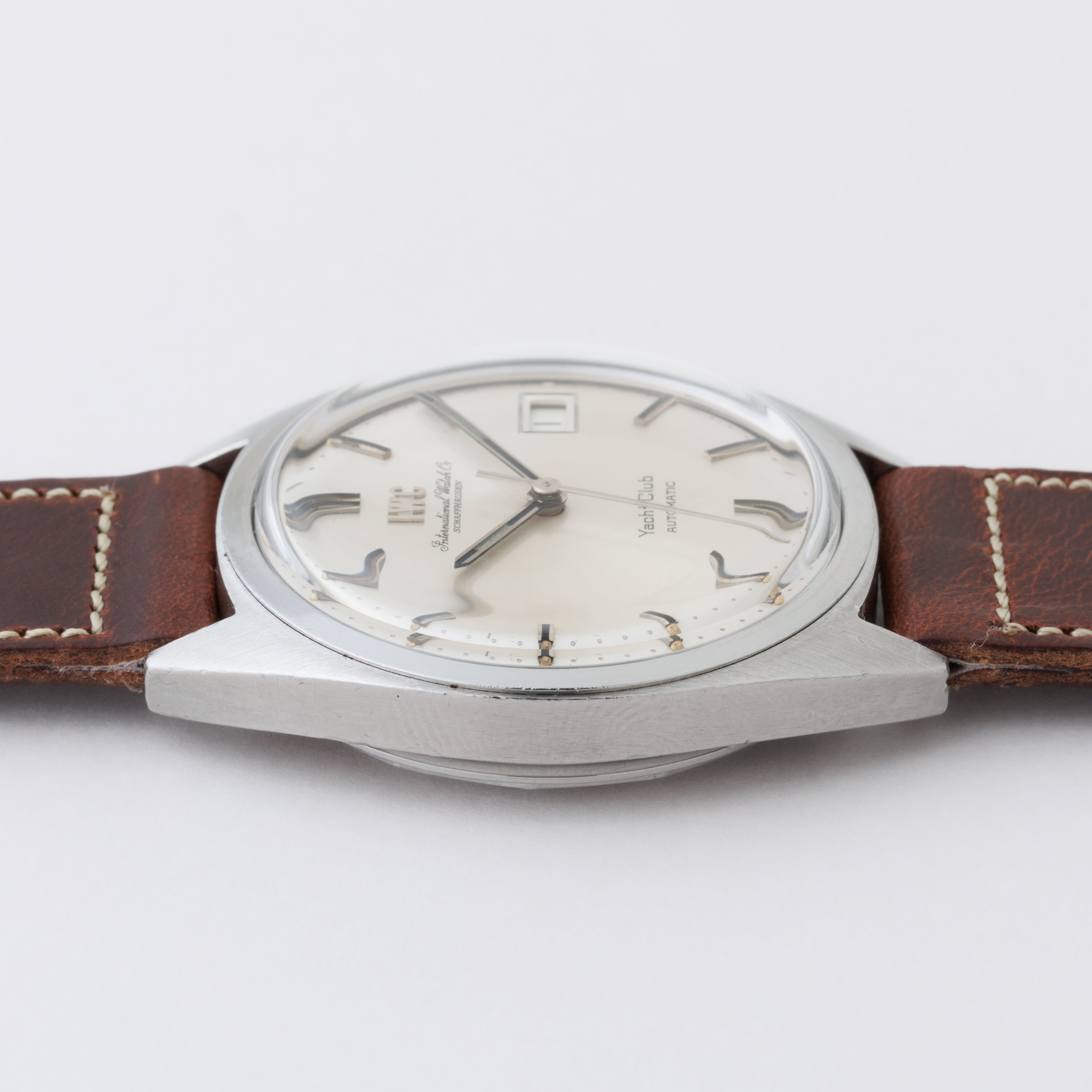 IWC ヨットクラブ 1971年製 シルバーダイヤル ペラトン式自動巻き Cal.8541B
