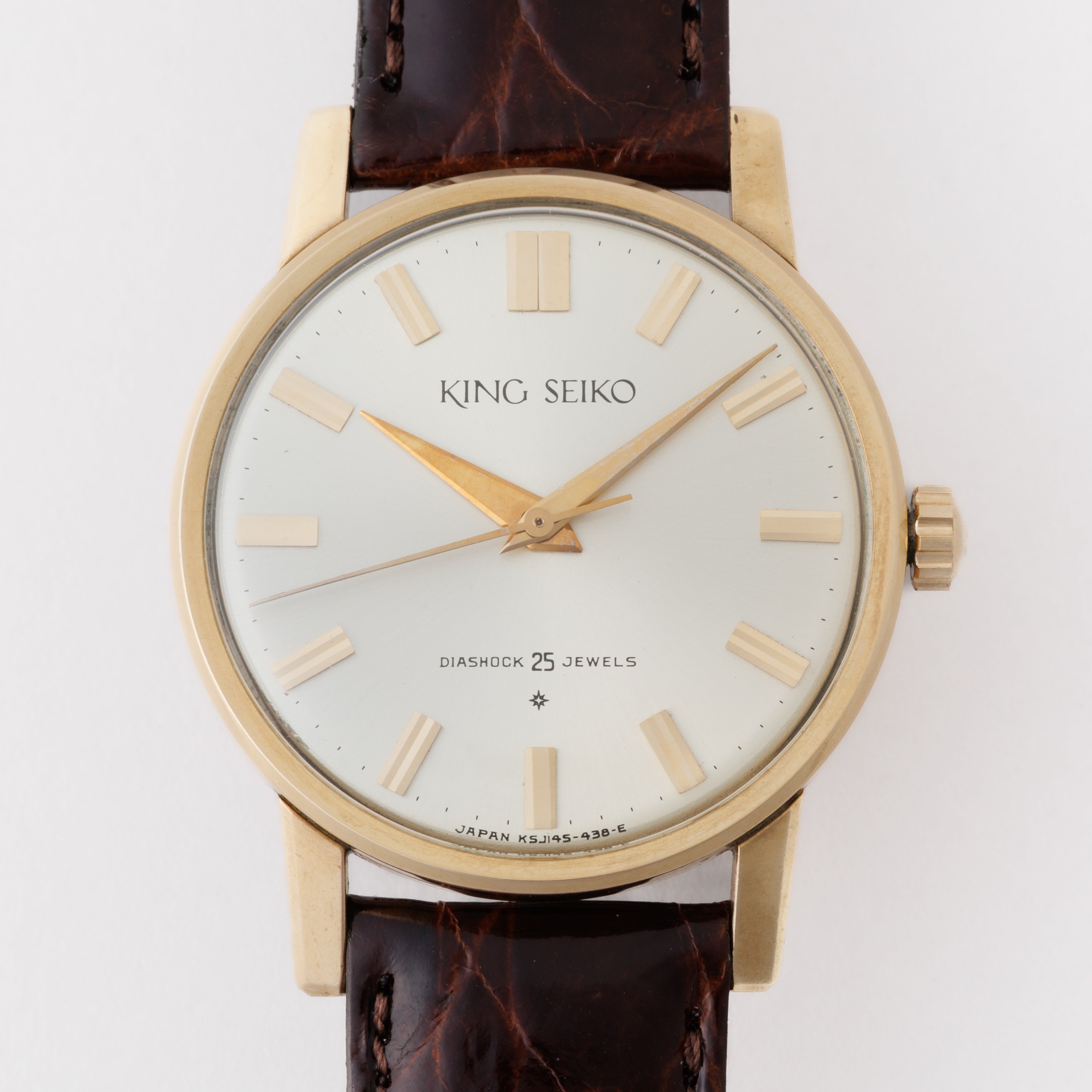 キングセイコーファーストモデル 1961年製 金張り Ref. J14102E KS SDダイヤル