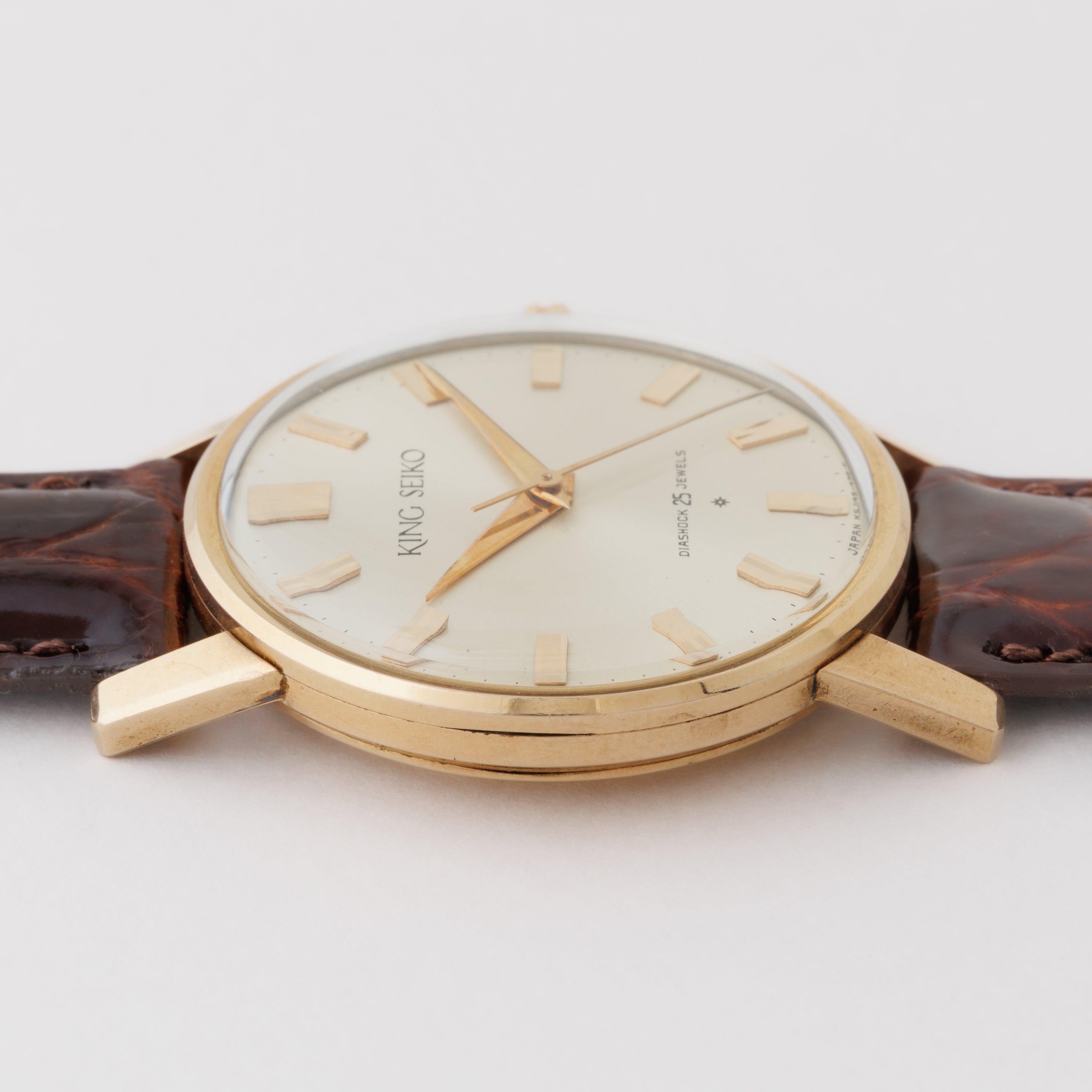 キングセイコーファーストモデル 1961年製 金張り Ref. J14102E KS SDダイヤル