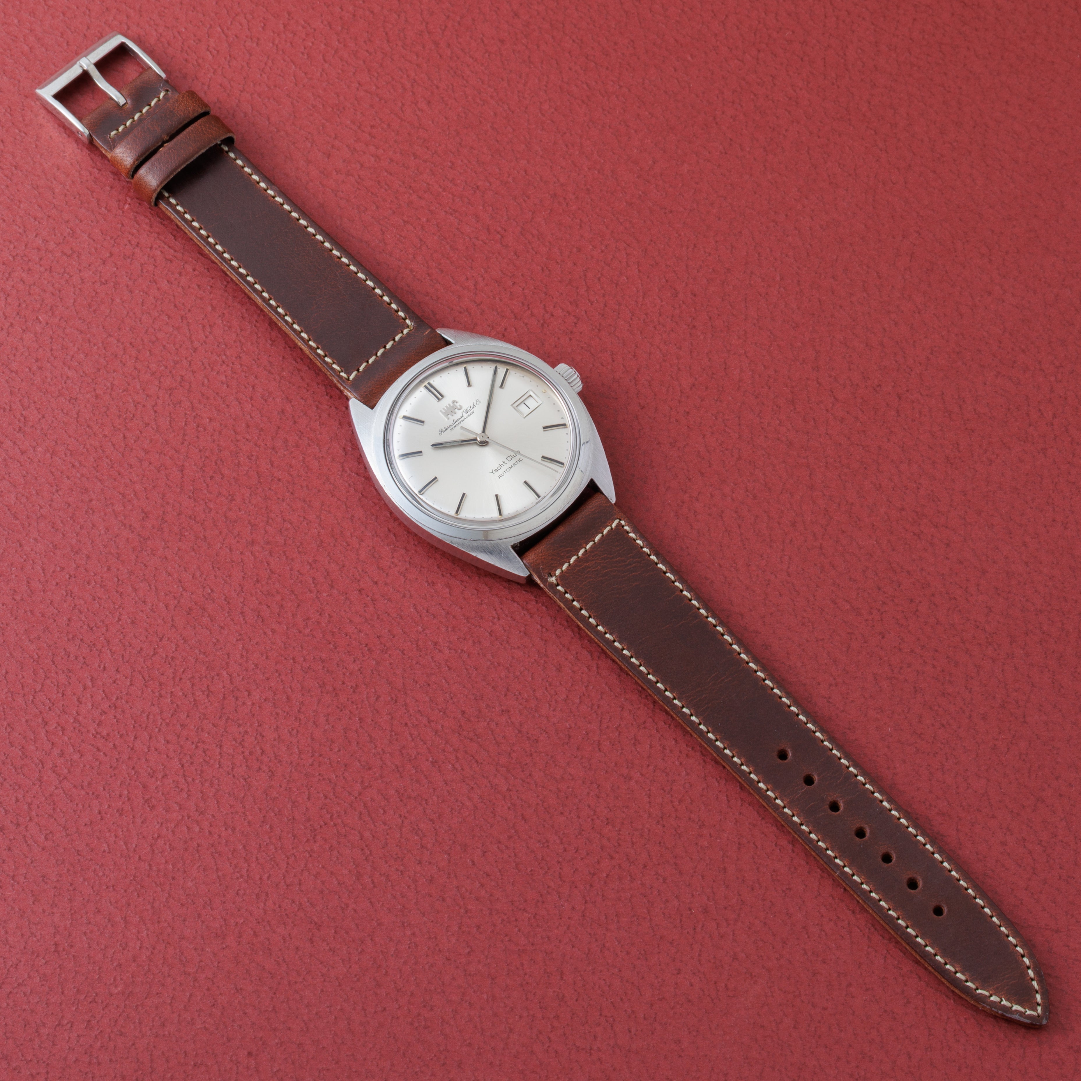 IWC ヨットクラブ 1971年製 シルバーダイヤル ペラトン式自動巻き Cal.8541B