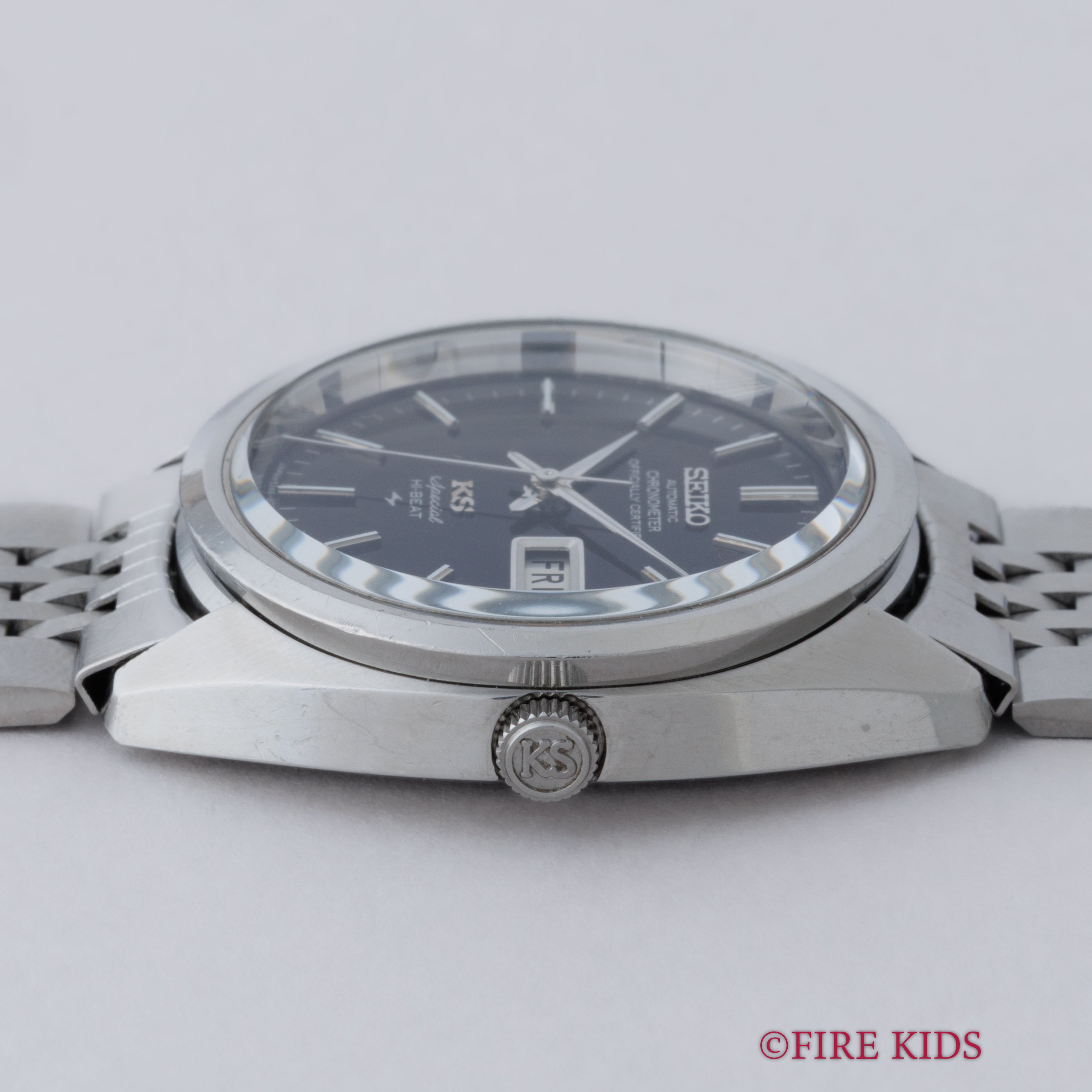 キングセイコー クロノメーター スペシャル 1971年製 ブラックダイヤル Ref.5246-6000 52KS ハイビート自動巻き