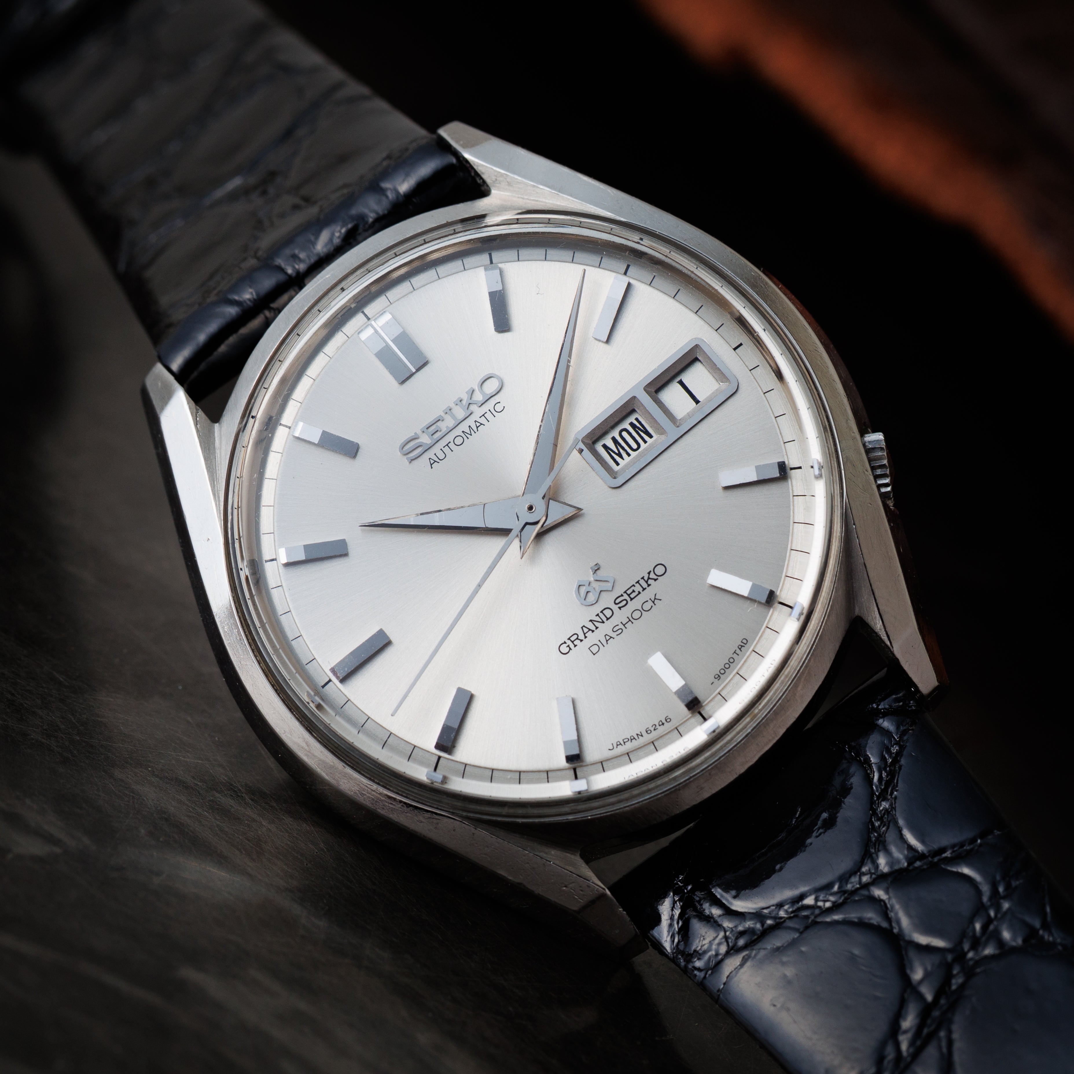 グランドセイコー 1967年製 Ref.6246-9001 62GS デイデイト ロービート自動巻き