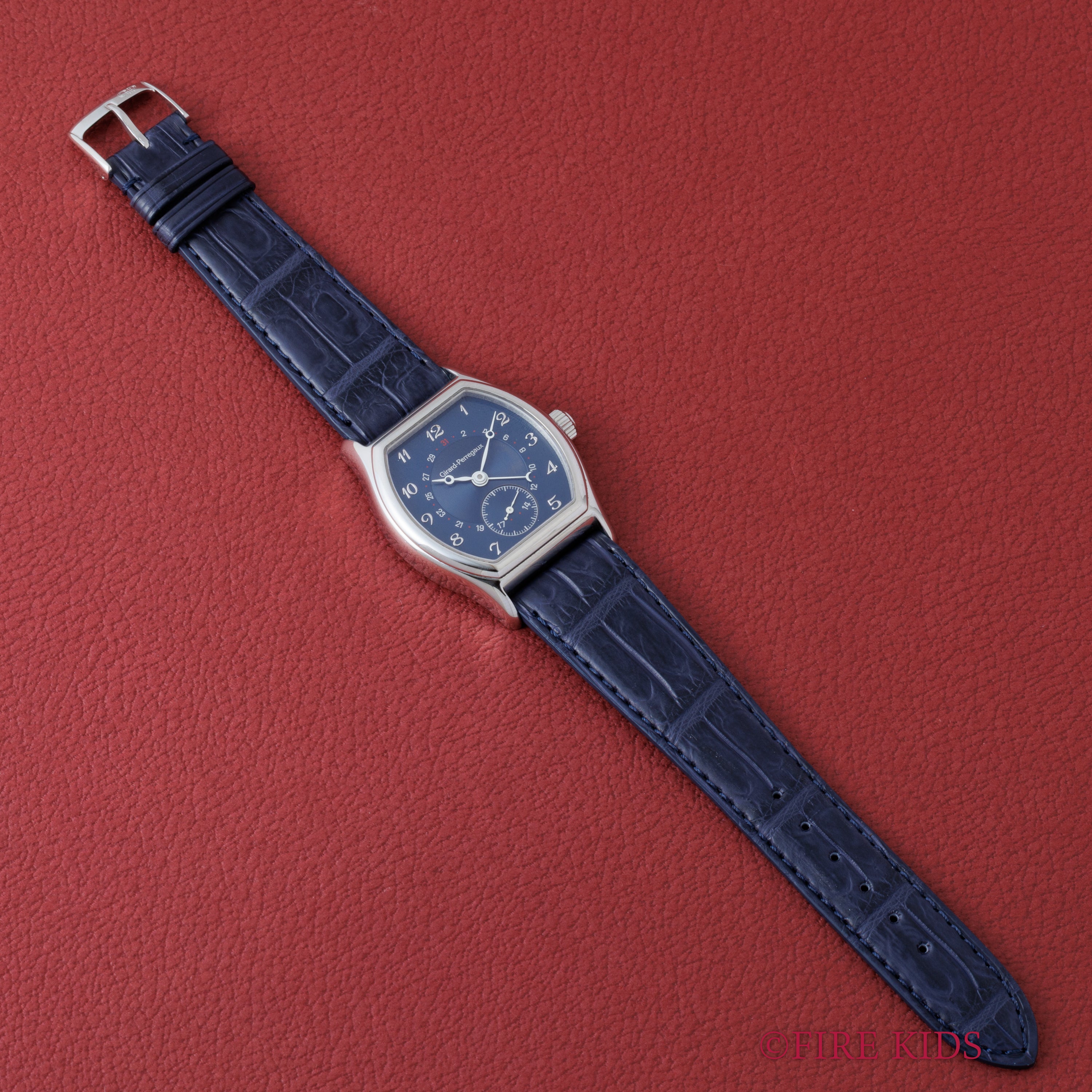 ジラール・ペルゴ リシュビル トノー型 1990年代製 Ref.2730 ポインターデイト