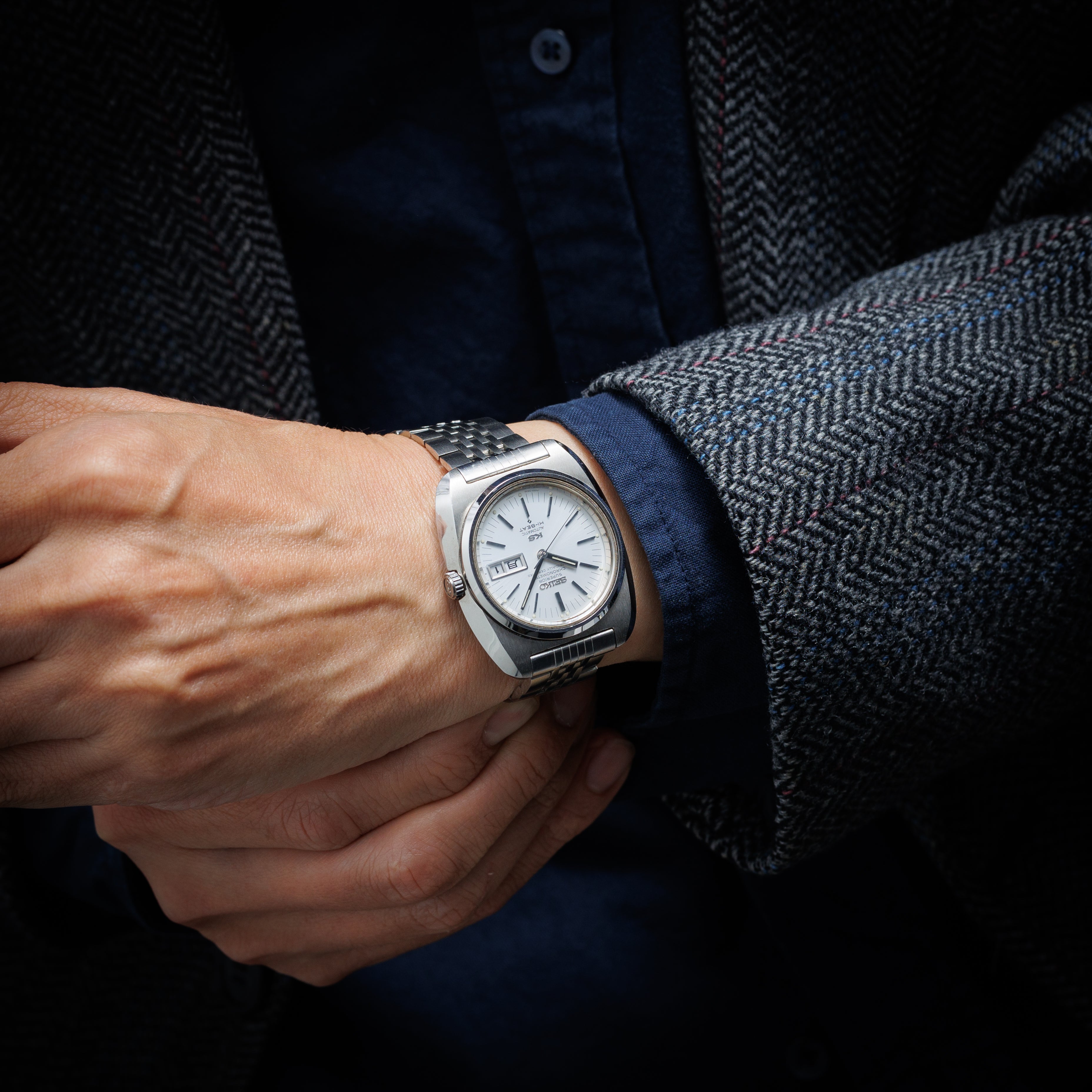 セイコー キングセイコー スーペリアクロノメーター 56KS 1969年製 Ref.5626-7030 純正ステンレスブレス