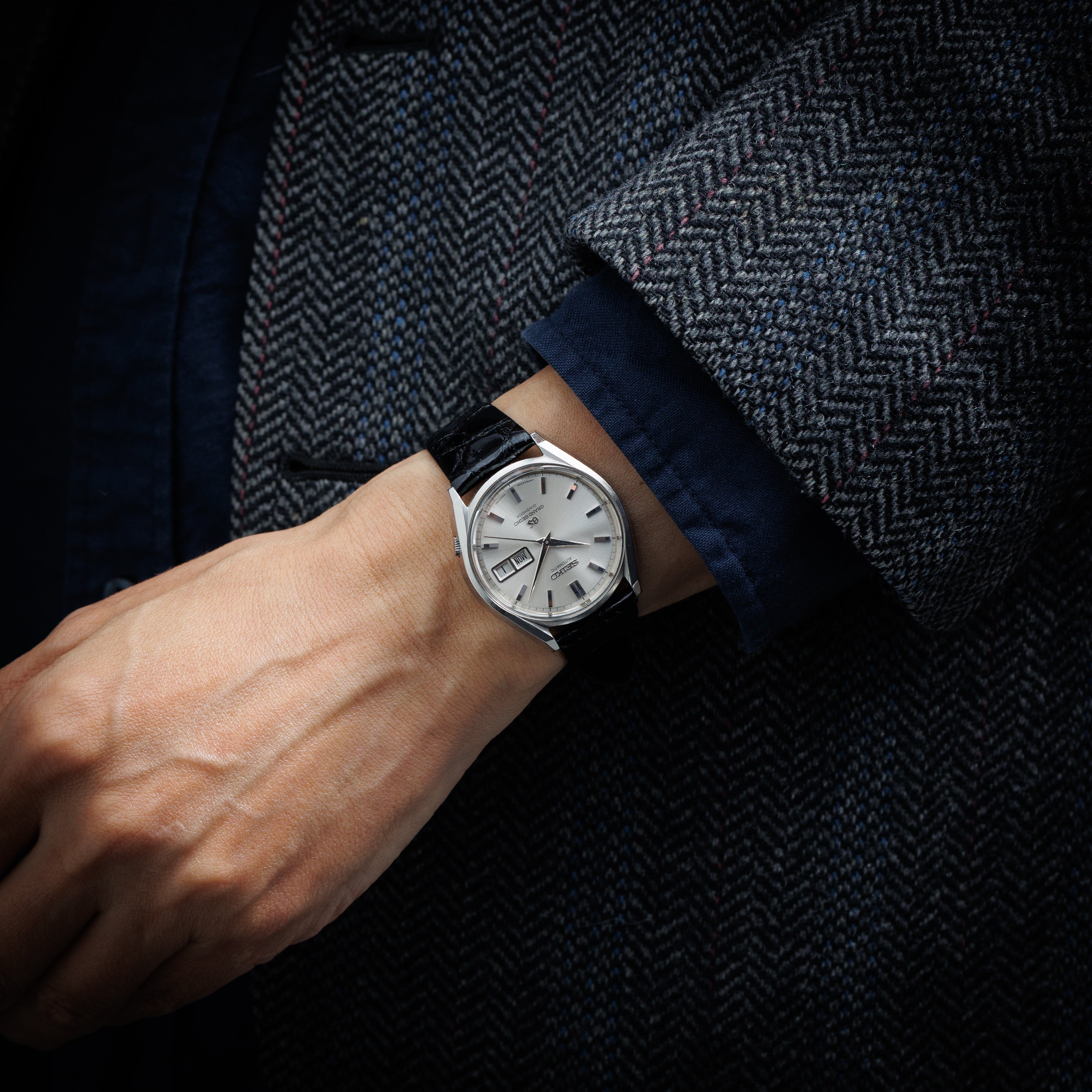 グランドセイコー 1967年製 Ref.6246-9001 62GS デイデイト ロービート自動巻き