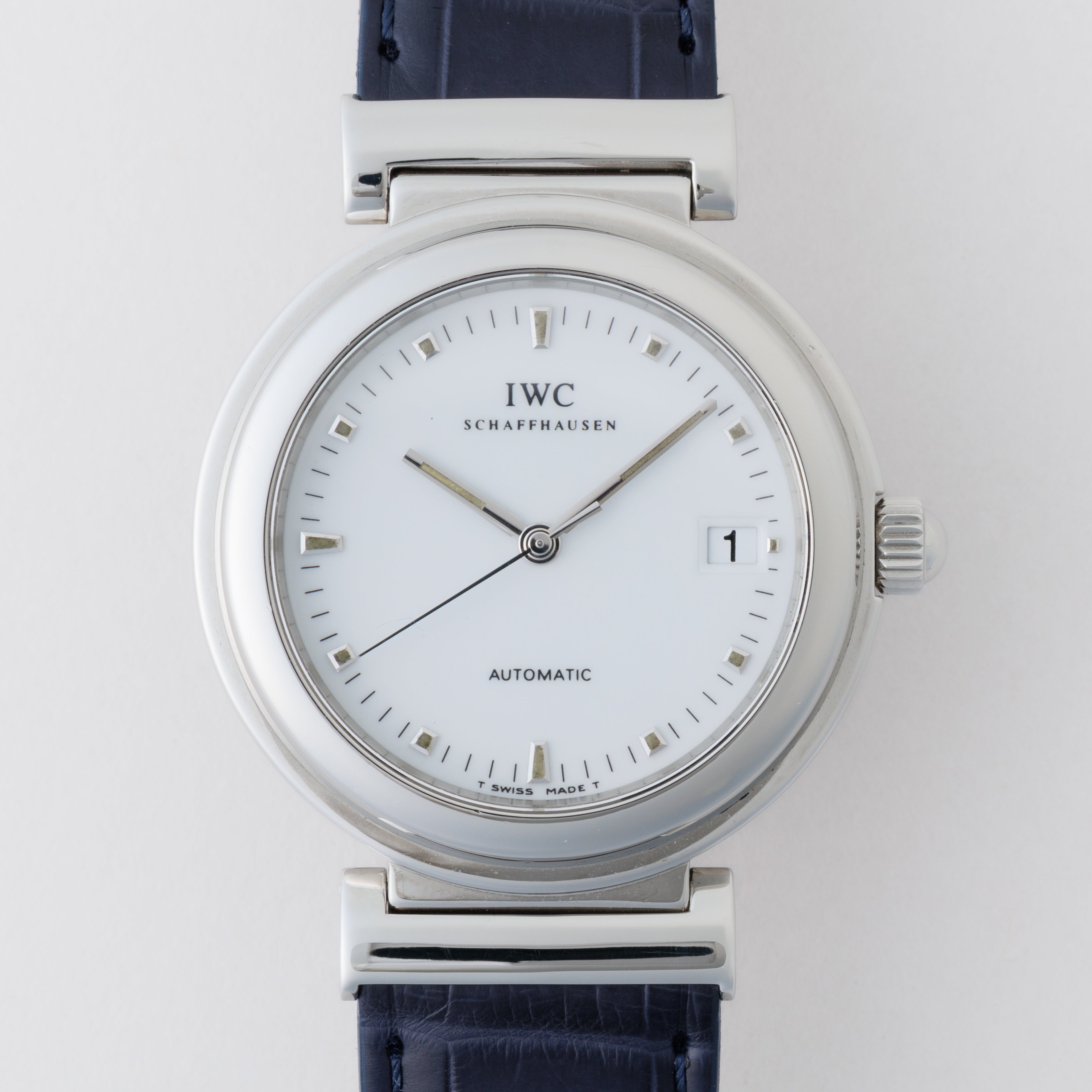 IWC ダ・ヴィンチ ホワイトダイヤル 1998年製 自動巻 フレキシブルラグ