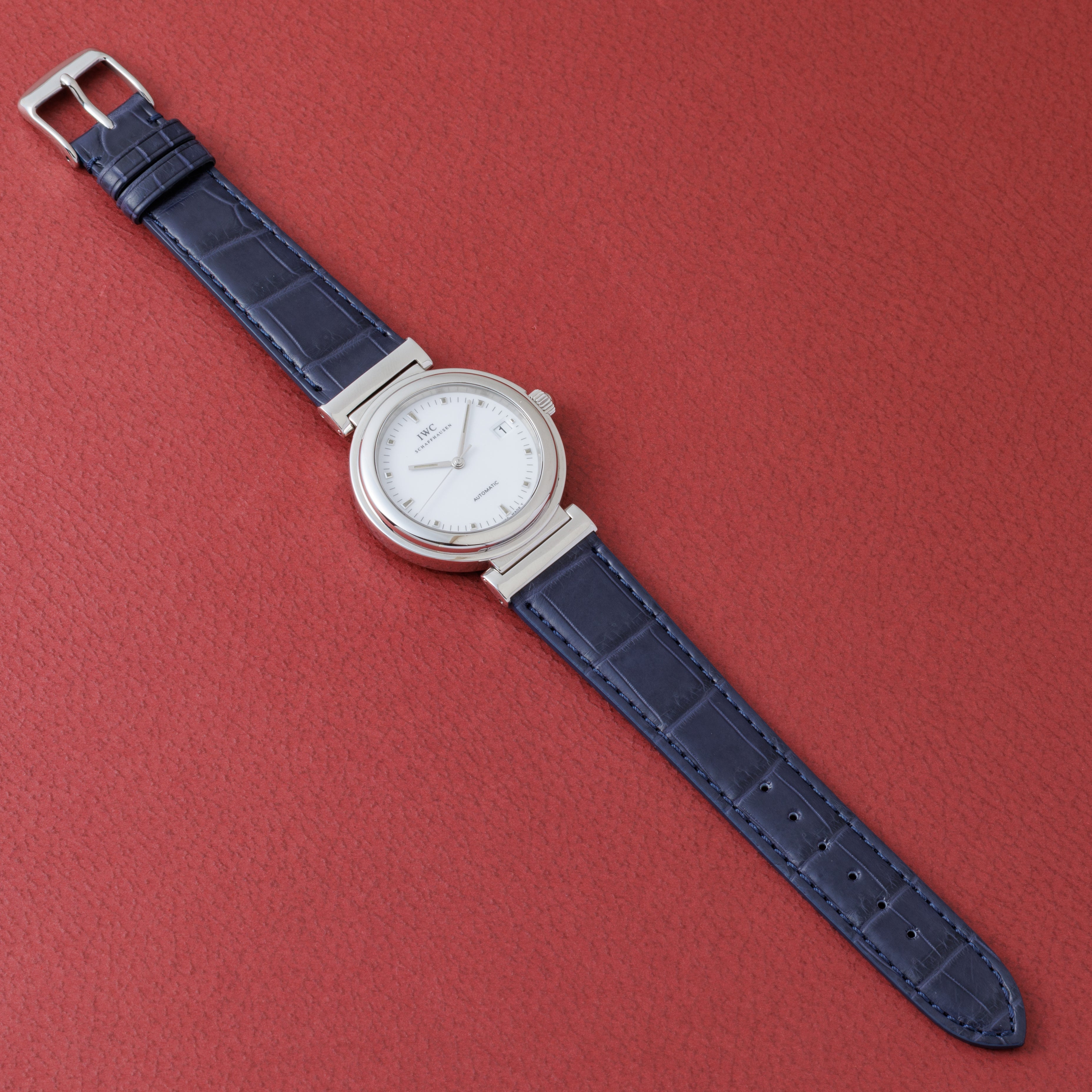 IWC ダ・ヴィンチ ホワイトダイヤル 1998年製 自動巻 フレキシブルラグ