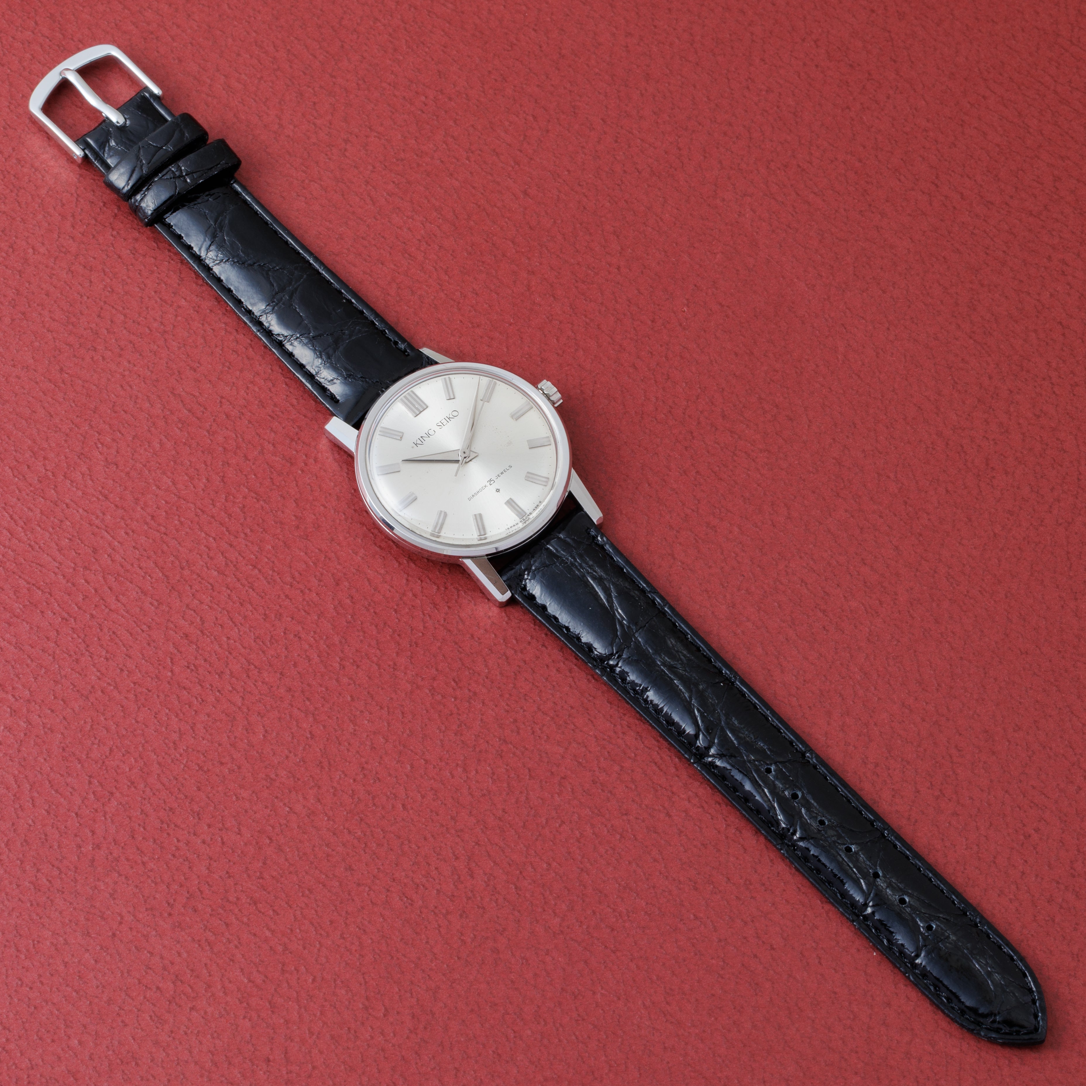 キングセイコーファーストモデル SDダイヤル 1962年製 ステンレスケース Ref.J14102E KS