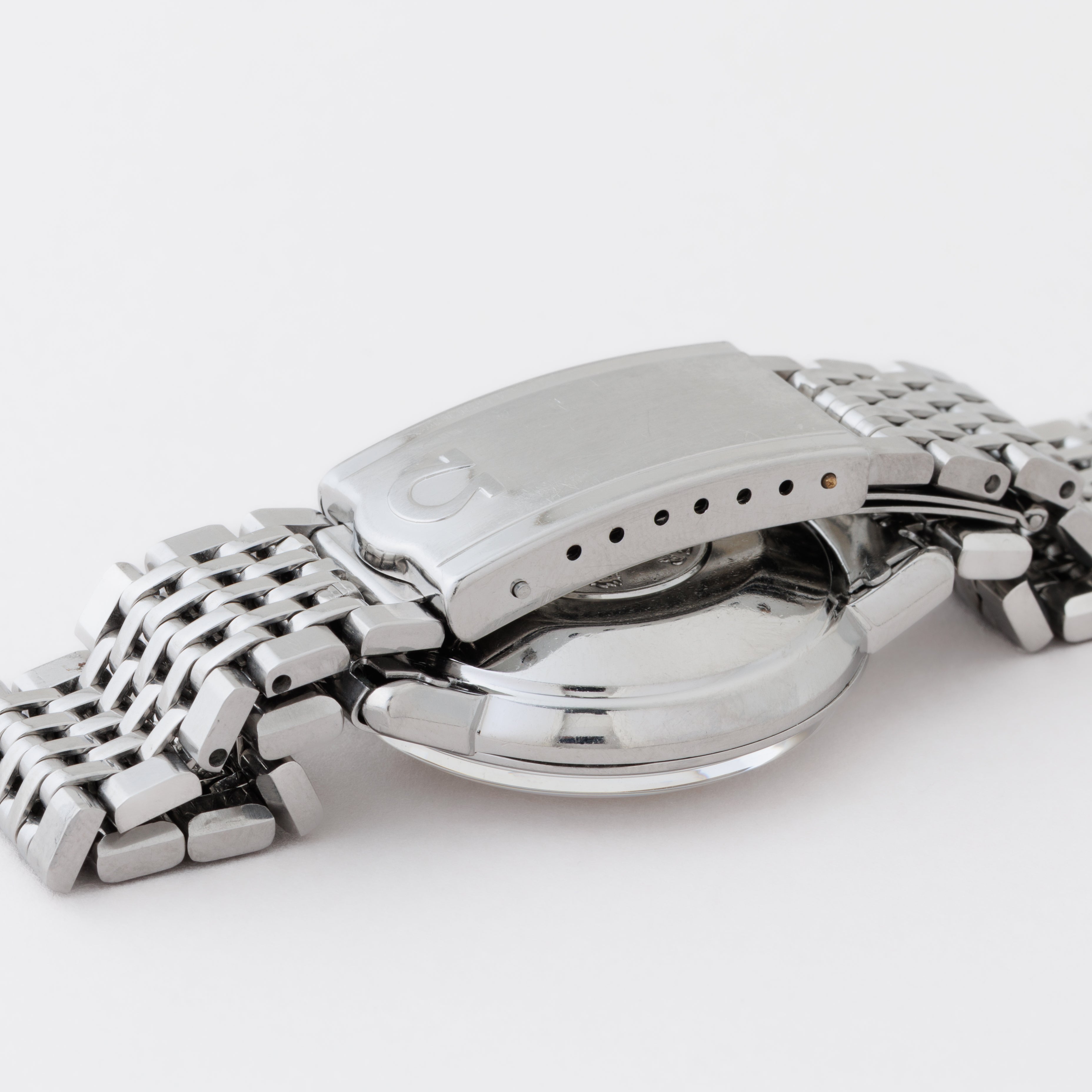 オメガ シーマスター デ・ヴィル チューラーWネーム 1966年製 自動巻 純正ブレス Ref.166.020