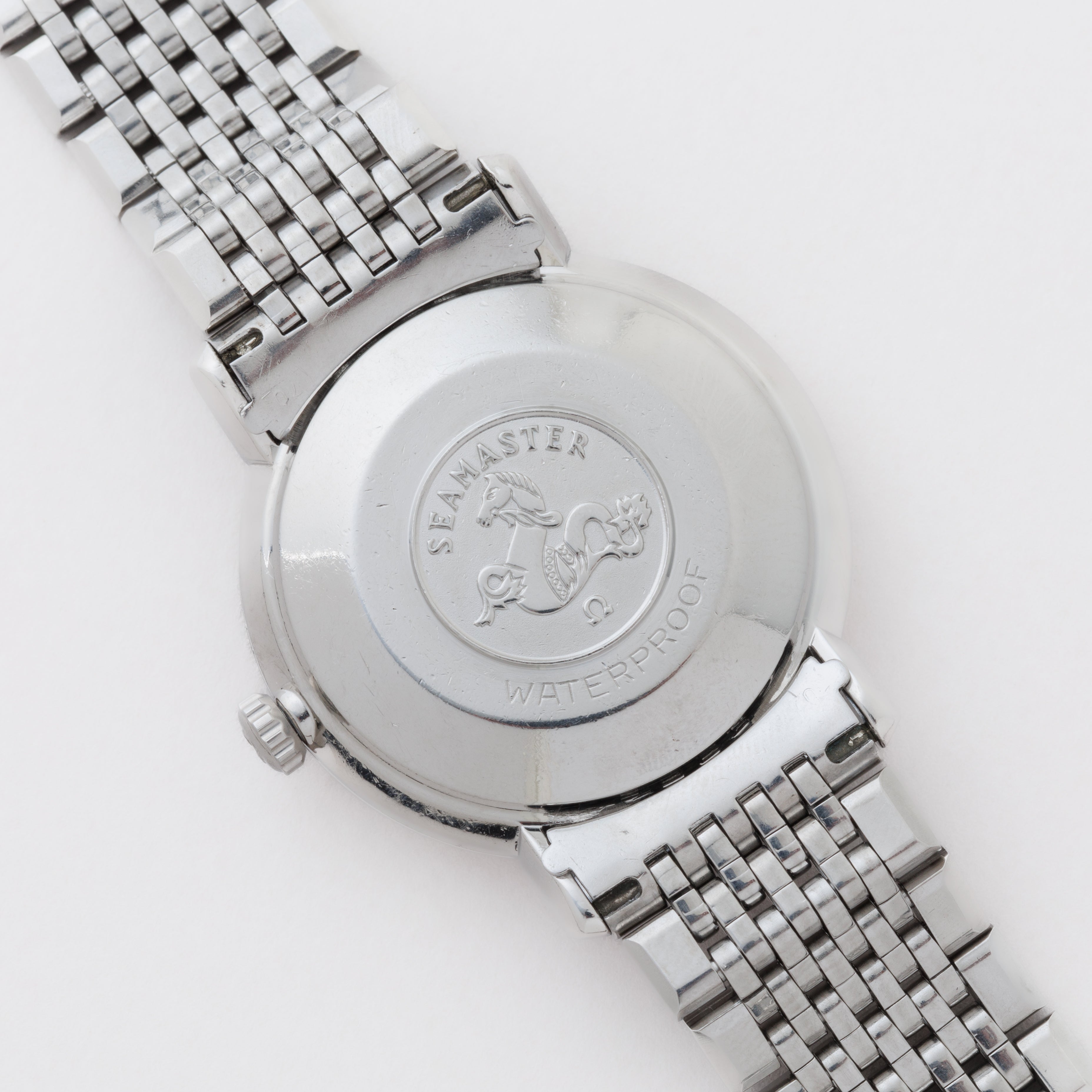 オメガ シーマスター デ・ヴィル チューラーWネーム 1966年製 自動巻 純正ブレス Ref.166.020