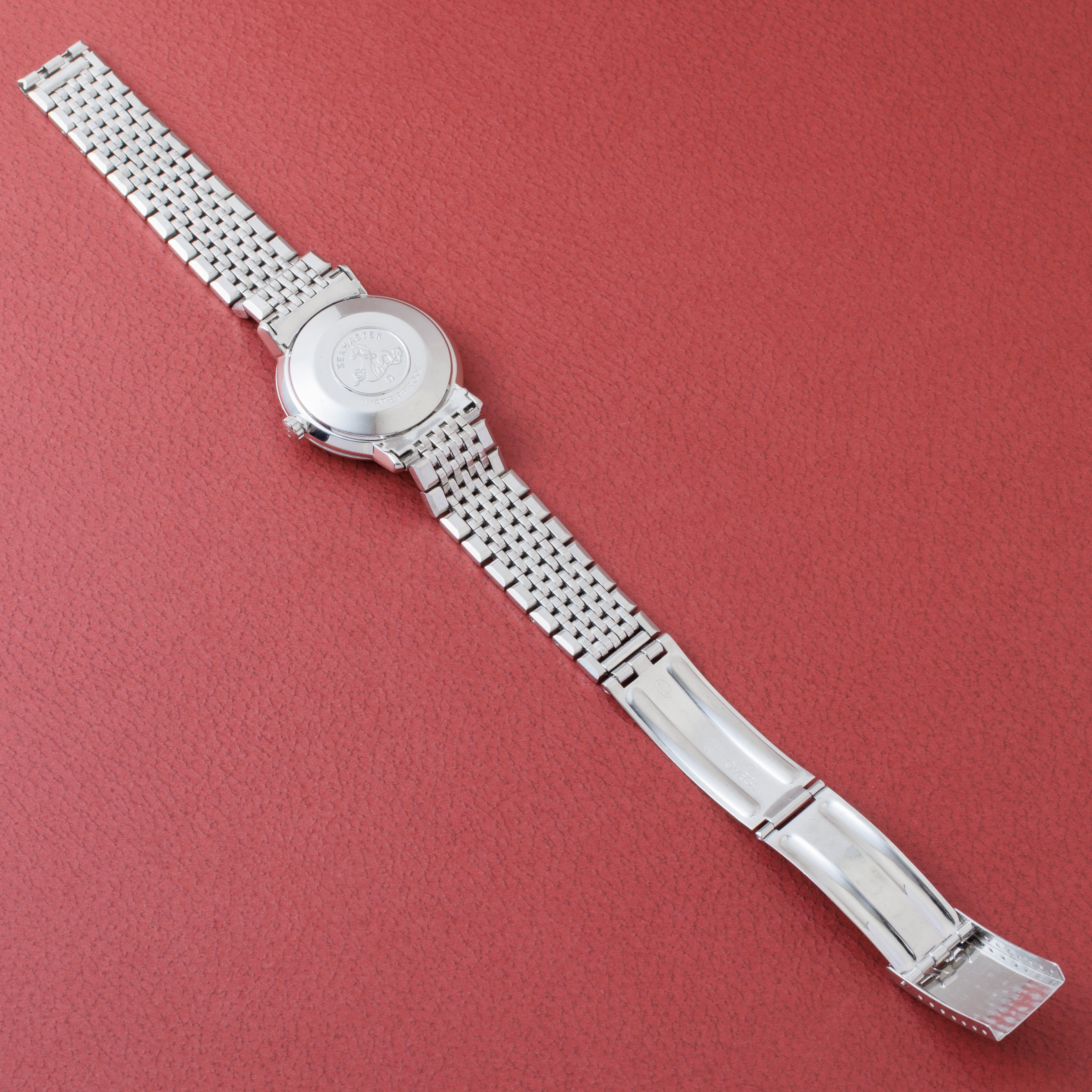 オメガ シーマスター デ・ヴィル チューラーWネーム 1966年製 自動巻 純正ブレス Ref.166.020