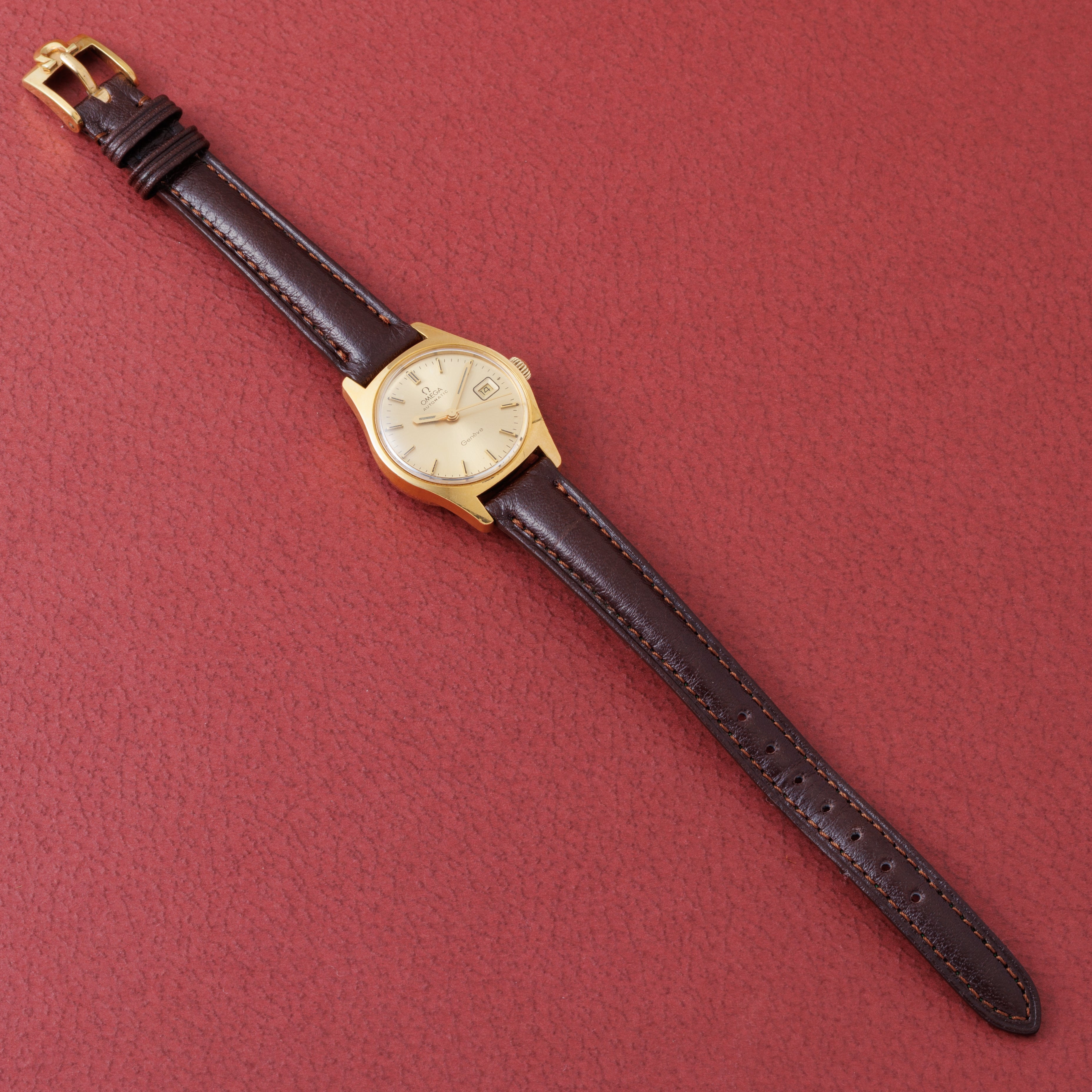 オメガ レディース ジュネーブ 1972年製 金張り オートマチック