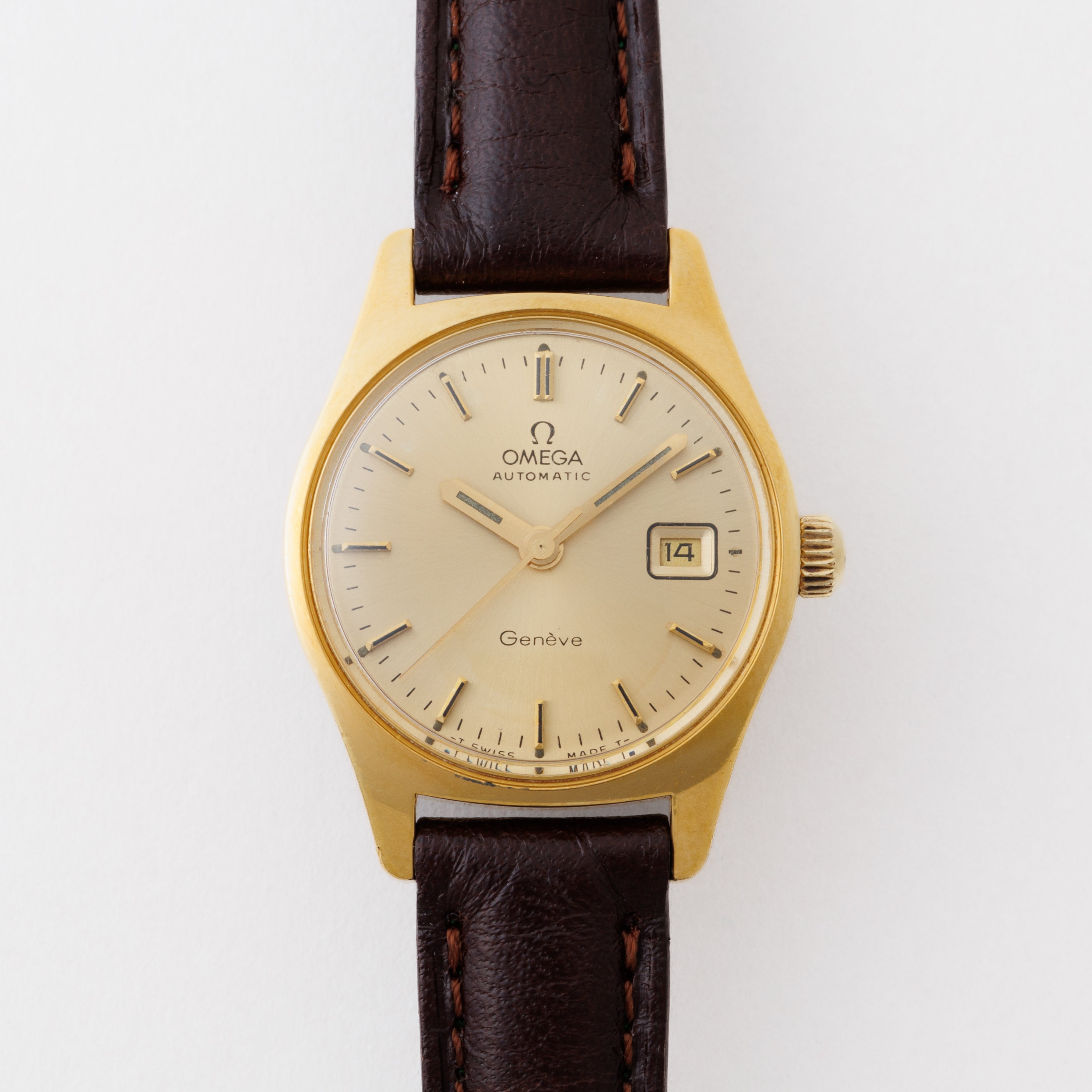 オメガ レディース ジュネーブ 1972年製 金張り オートマチック