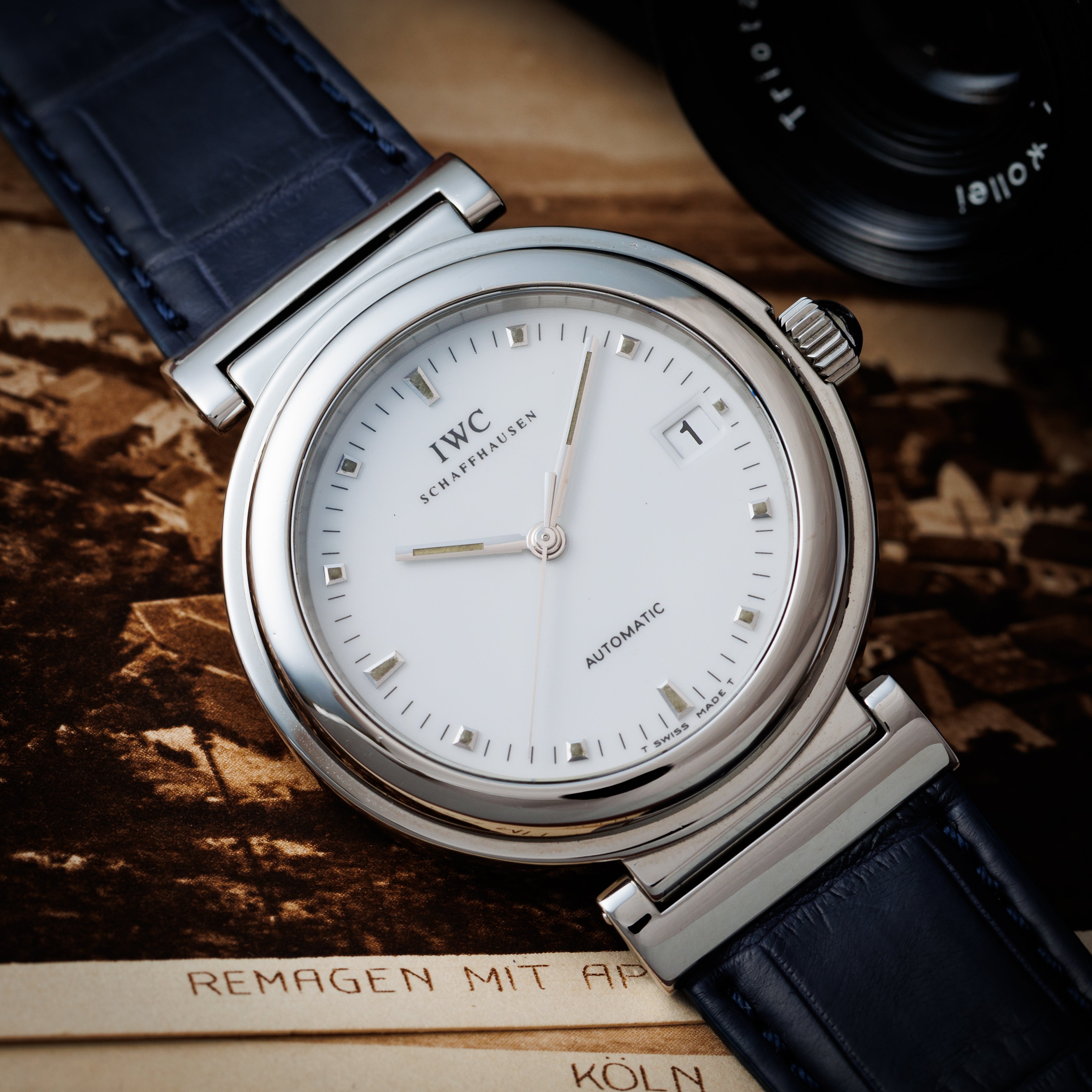 IWC ダ・ヴィンチ ホワイトダイヤル 1998年製 自動巻 フレキシブルラグ