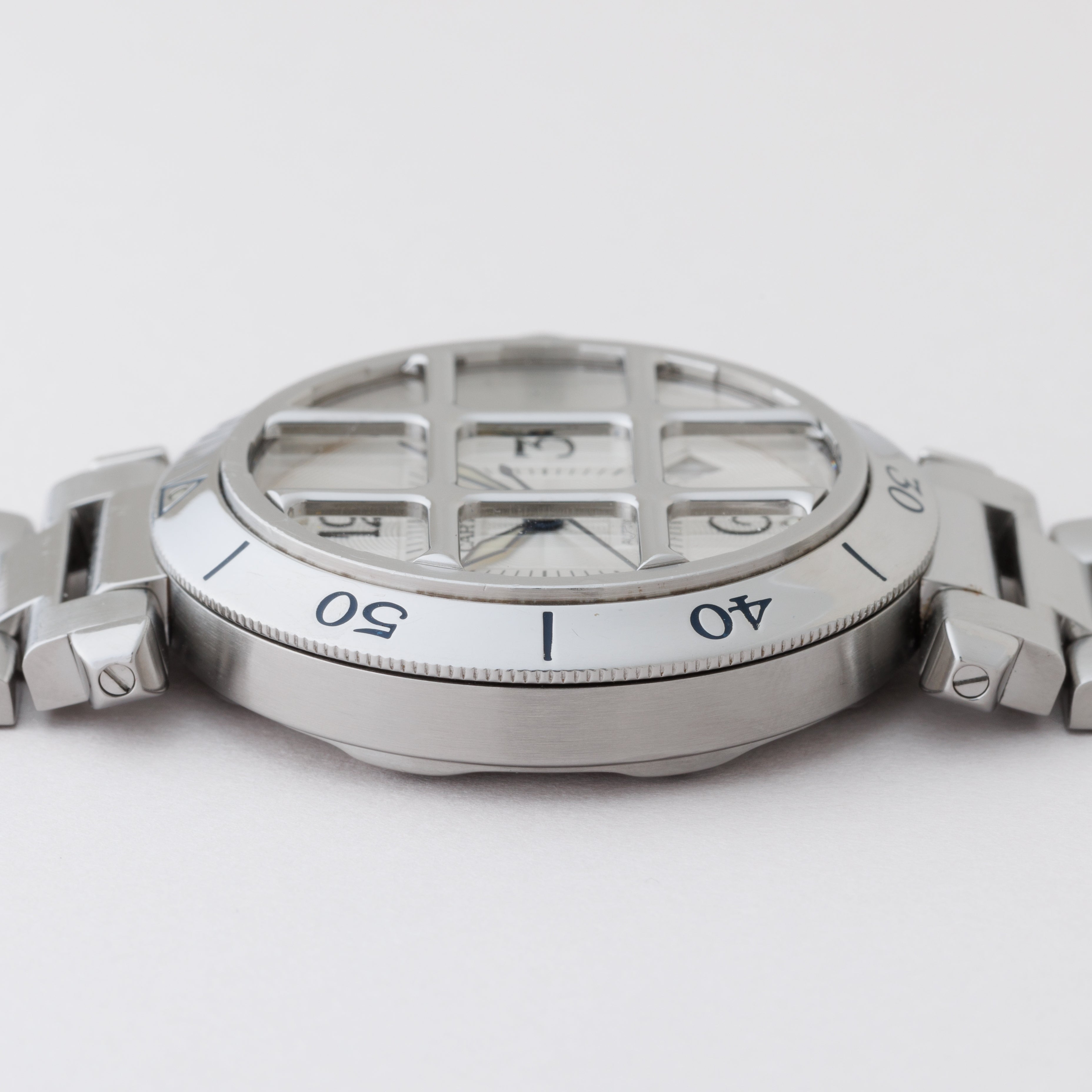 カルティエ パシャグリッド 1990年代製 Ref.W3104055 ホワイトダイヤル