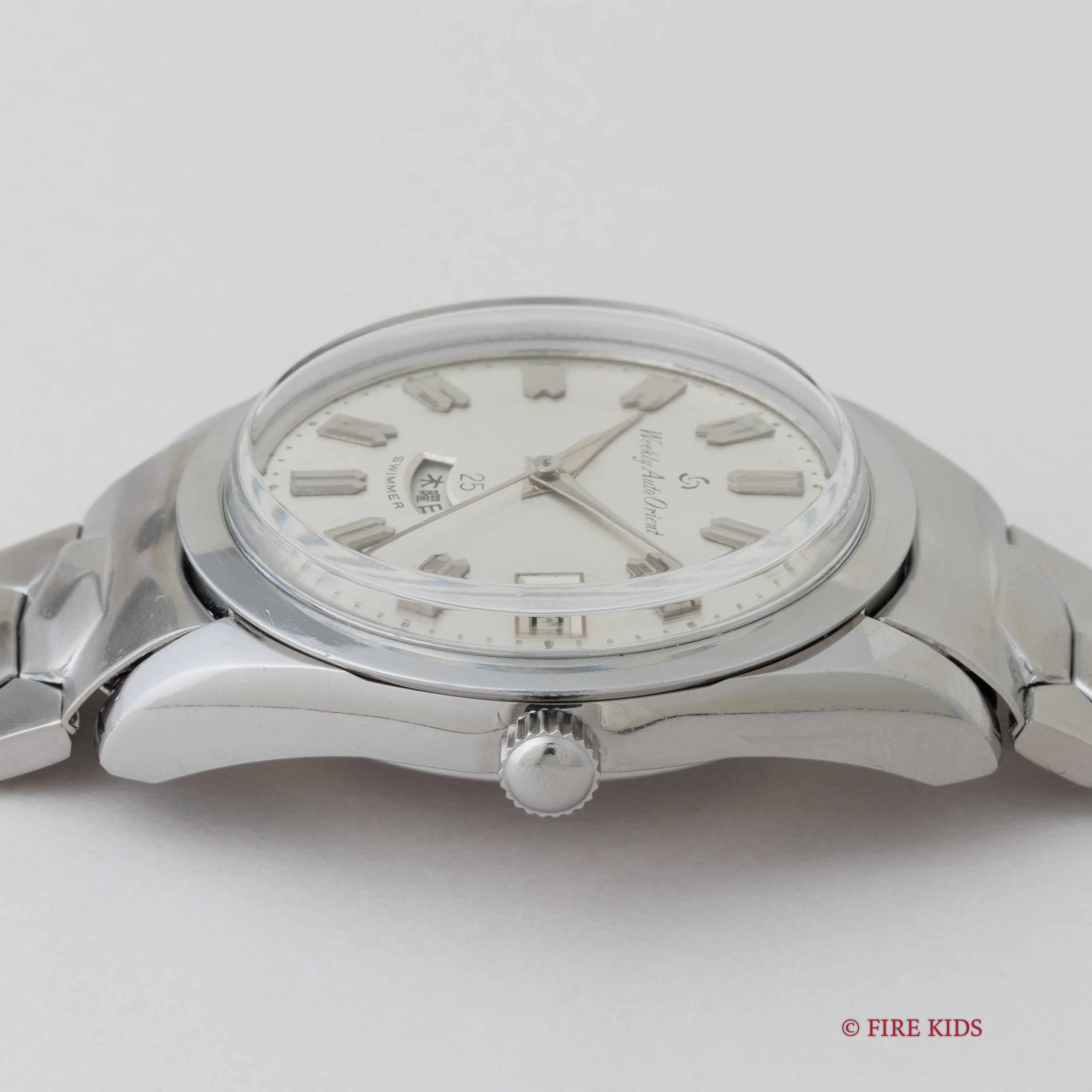 オリンピア オリエント ウィークリー 1960年代 デイデイト スイマー 25石自動巻き