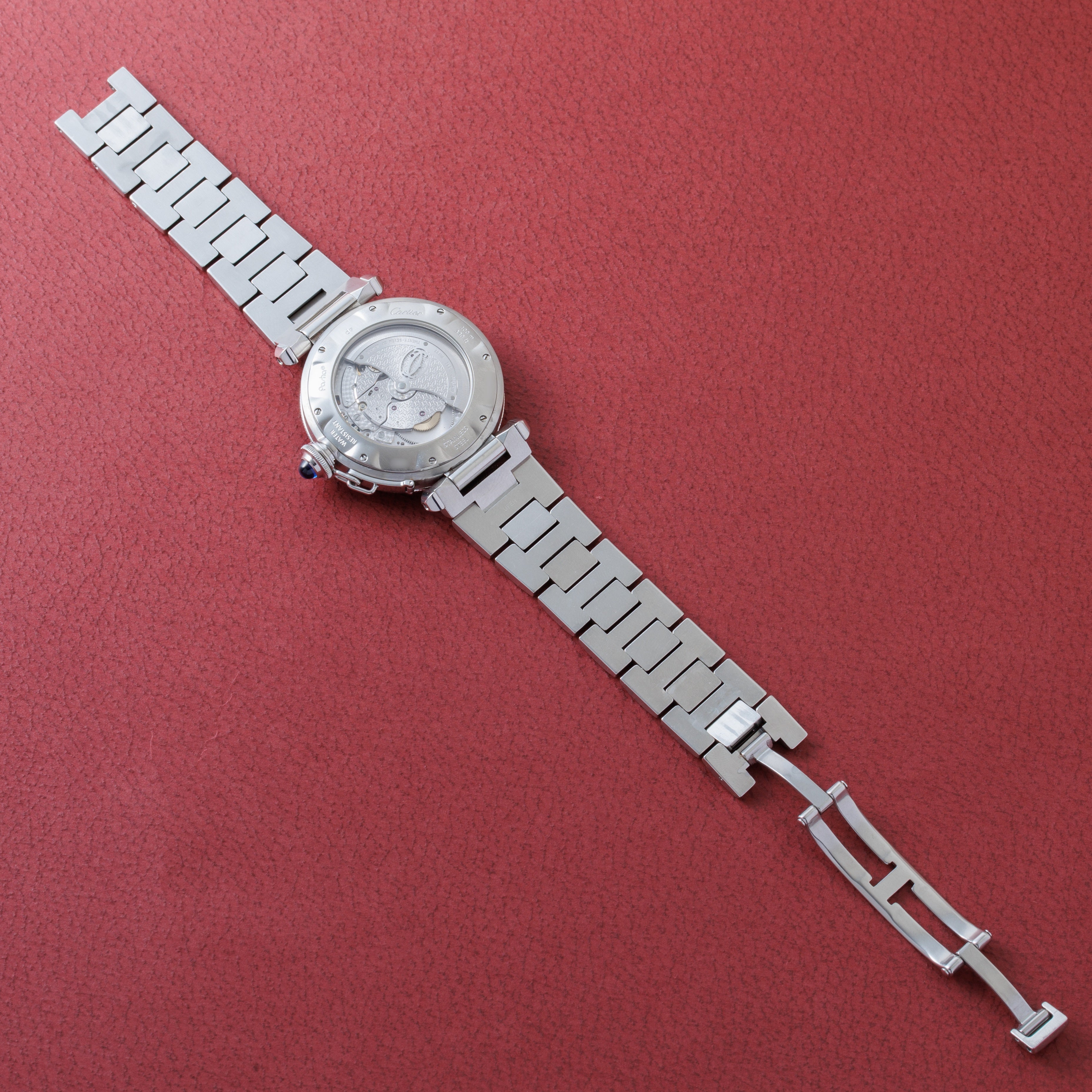 カルティエ パシャグリッド 1990年代製 Ref.W3104055 ホワイトダイヤル