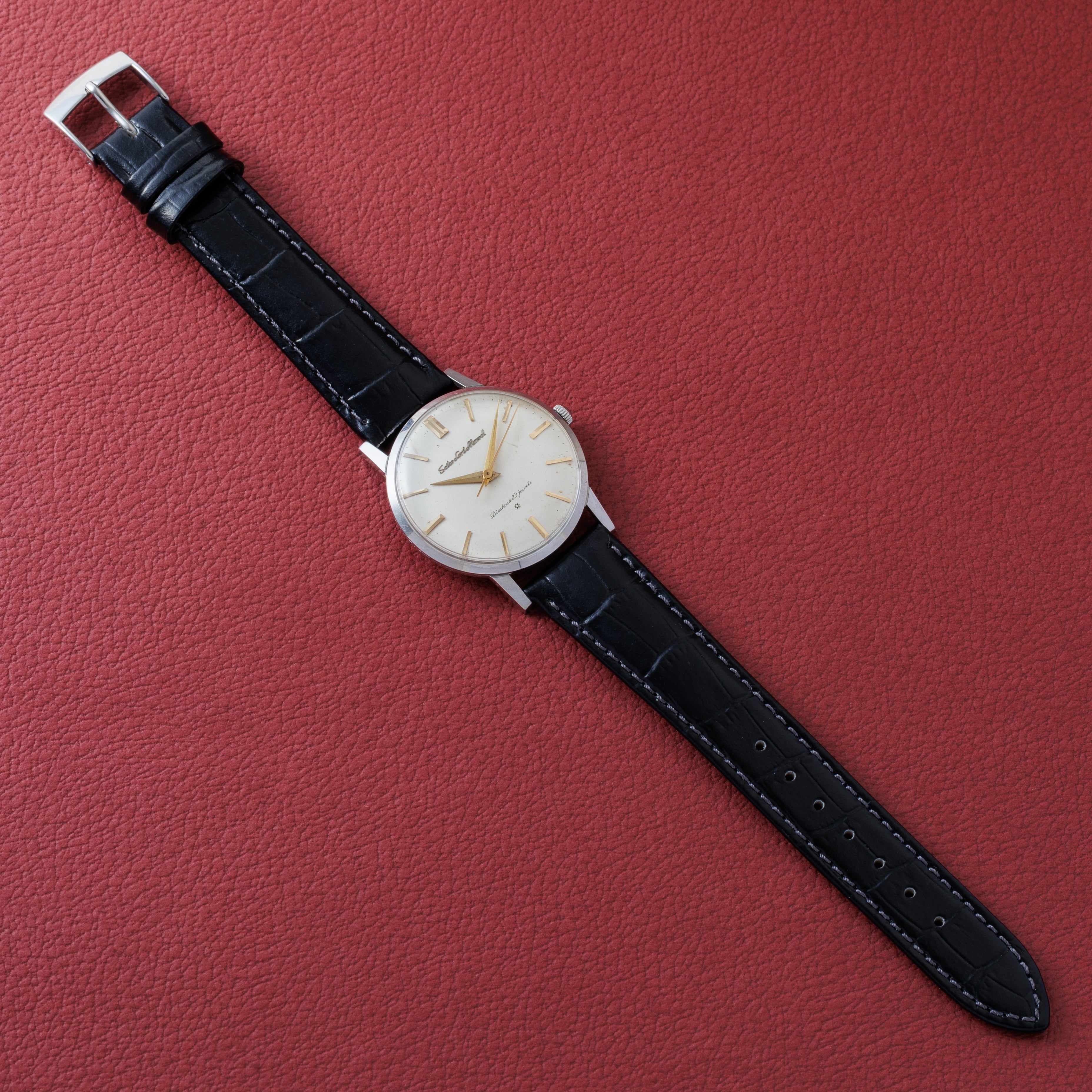 セイコー ロードマーベル 1960年製 Ref.J14038 手巻き 彫文字ロゴ SDダイヤル