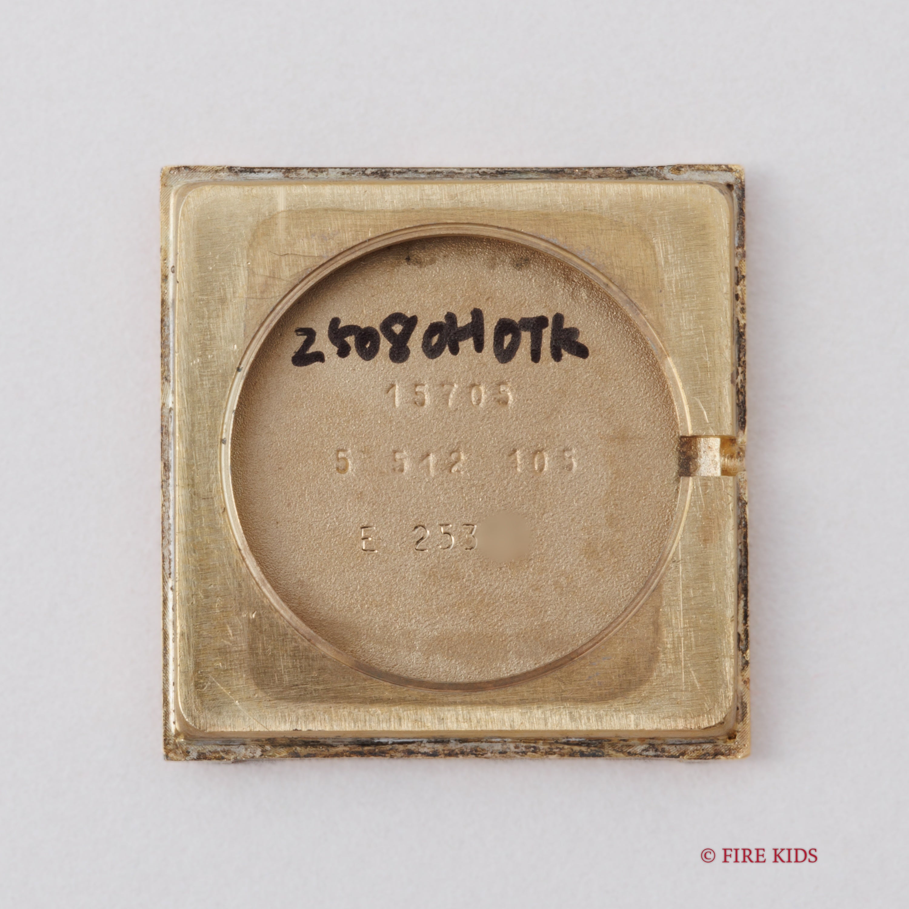 カルティエ プレマストタンク LMサイズ 手巻 1970年代製 ホワイトローマンダイヤル