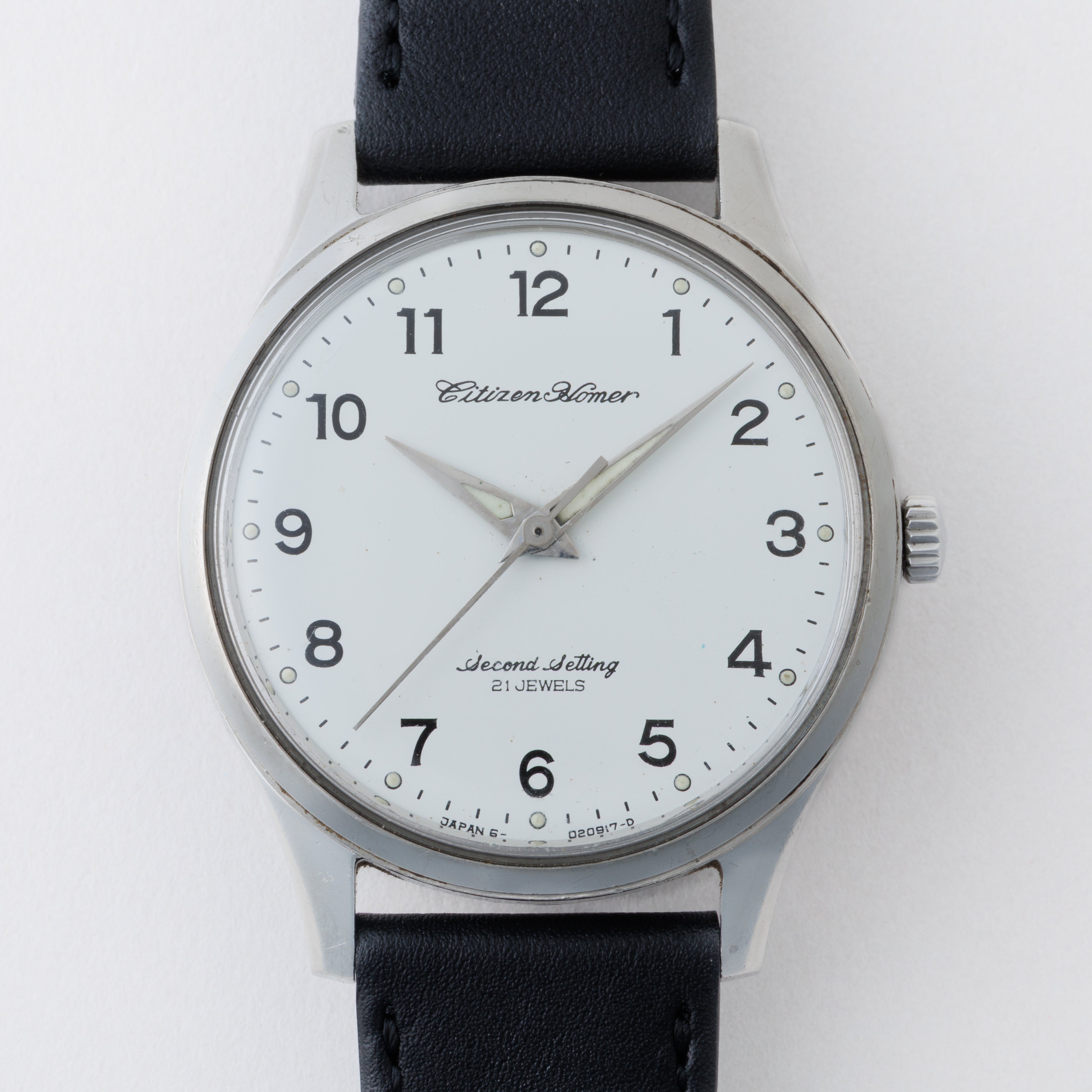 シチズン ホーマー 国鉄(名局) 1973年製 手巻き Cal.1160 昭和48年