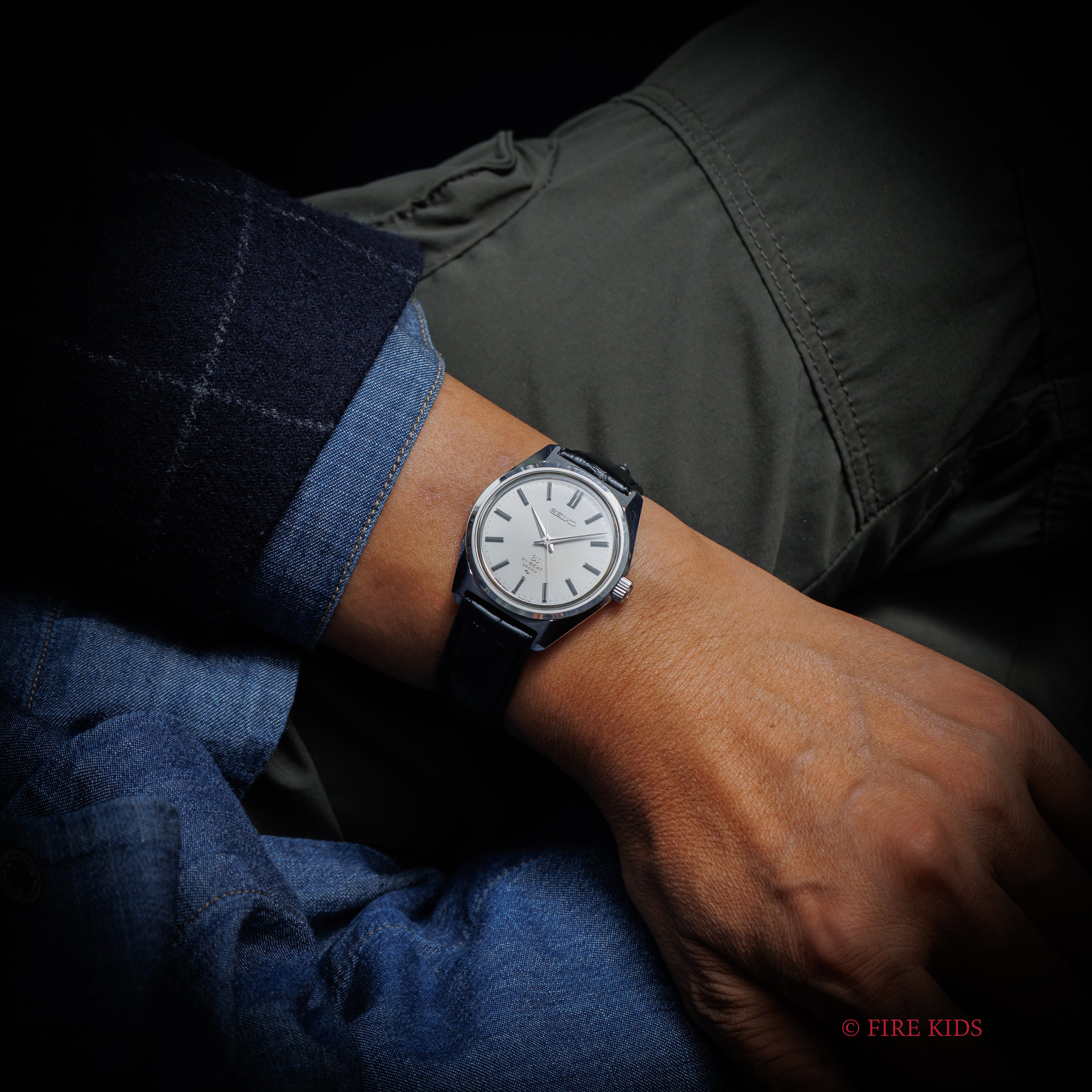 グランドセイコー ハイビート手巻き10振動 36000 1968年製 Ref.4520-8000 45GS