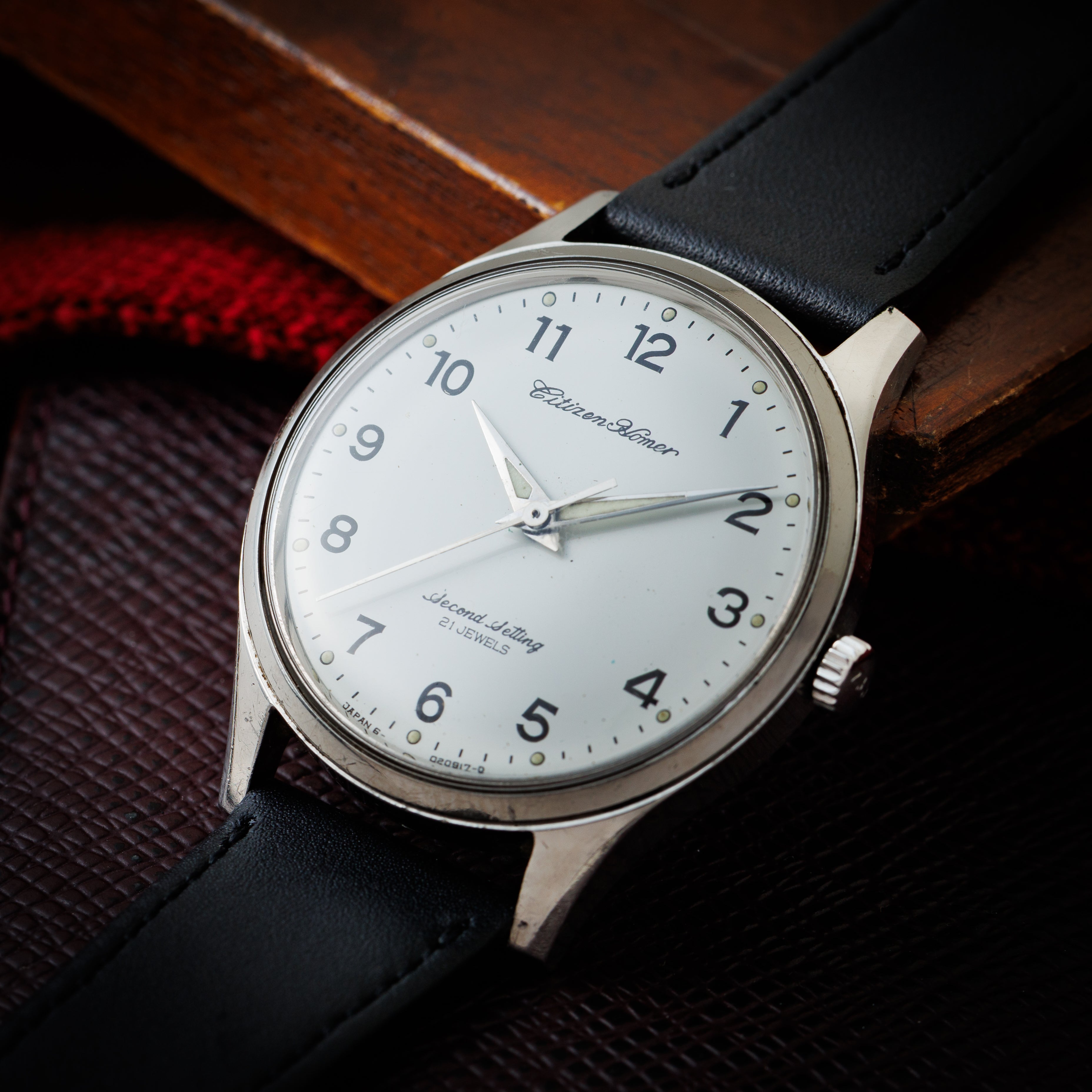 シチズン ホーマー 国鉄(名局) 1973年製 手巻き Cal.1160 昭和48年