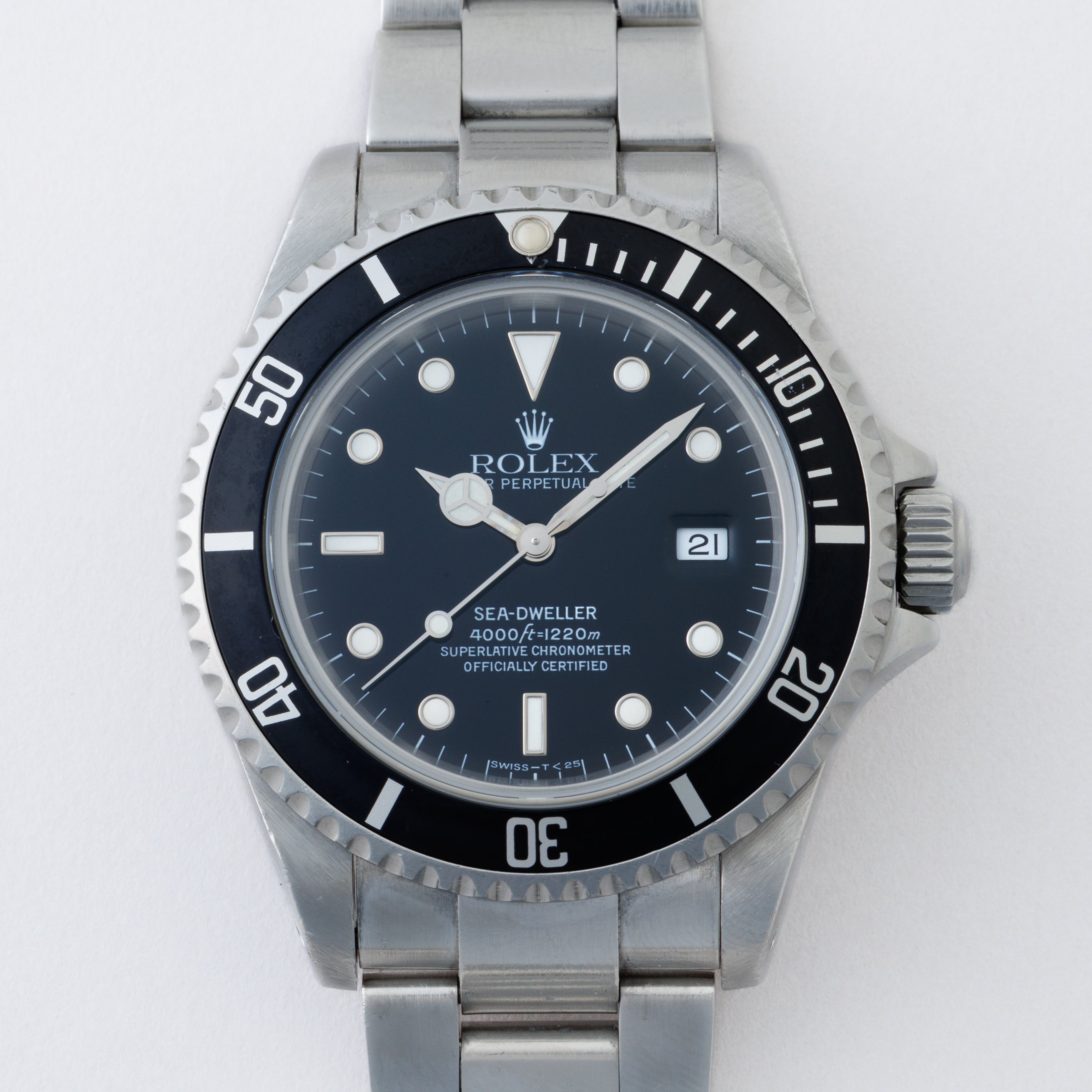 ROLEX シードゥエラー 1996年製 Ref.16600 トリチウム夜光 内箱付き