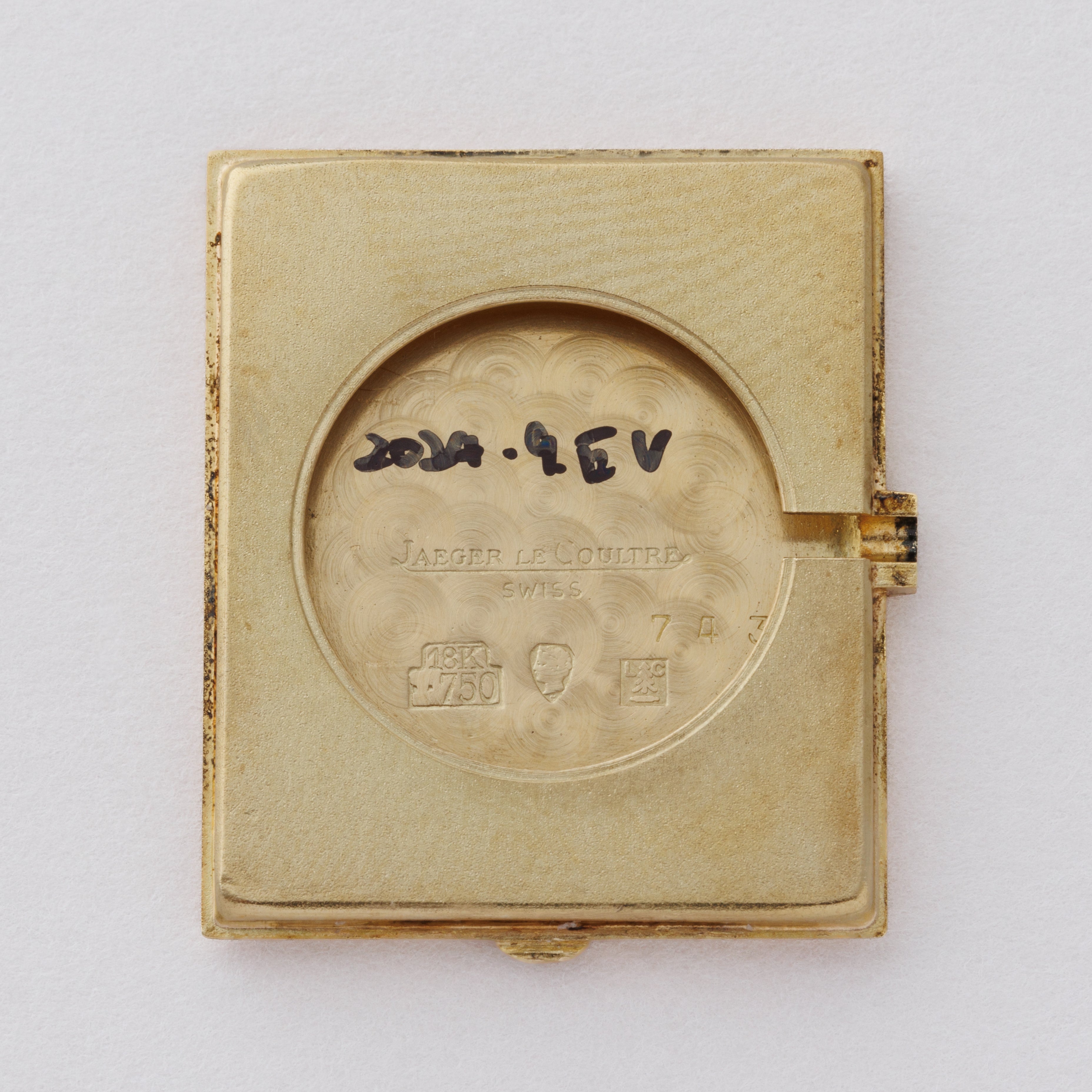 ジャガー・ルクルト レクタンギュラー 1970年代製 18金無垢 Ref.6129.21 タンクウォッチ