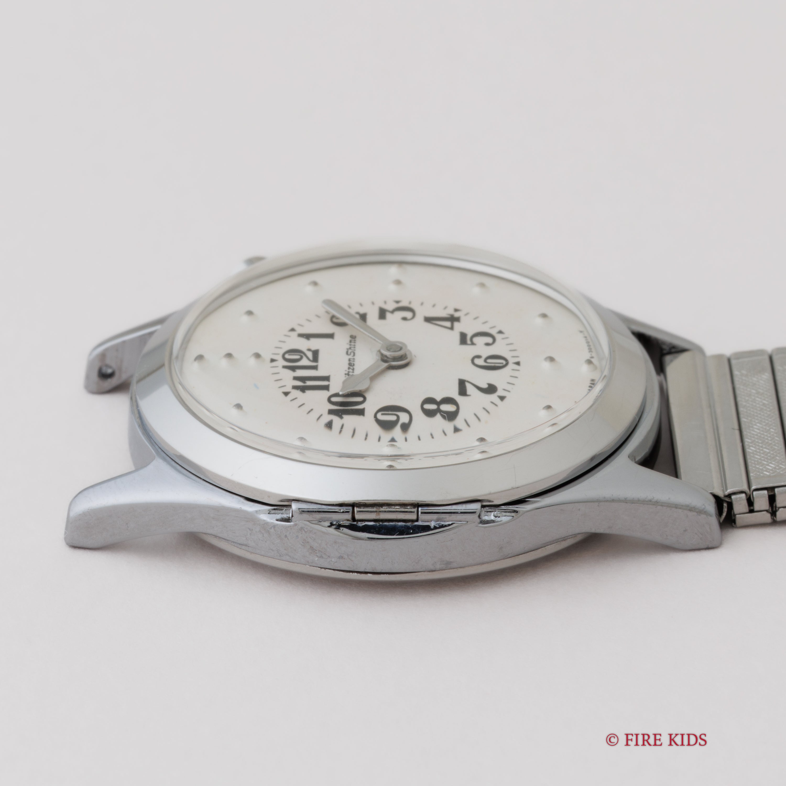 シチズン 国産初の盲人用腕時計 シャイン 1965年製 オリジナルブレス付き 手巻き