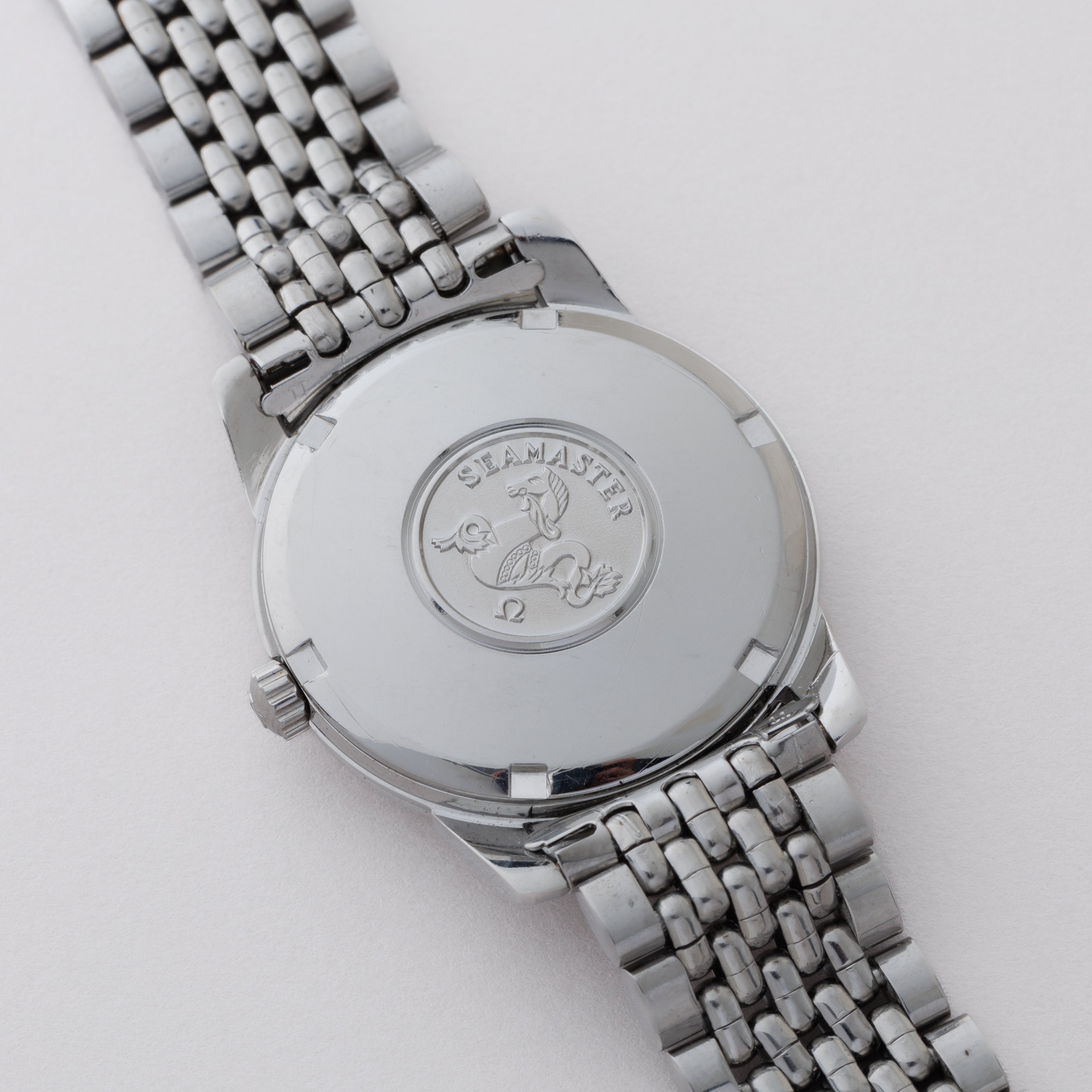 オメガ シーマスター オートマチック 1968年製 Ref.166.009 シルバーダイヤル ブレス付き