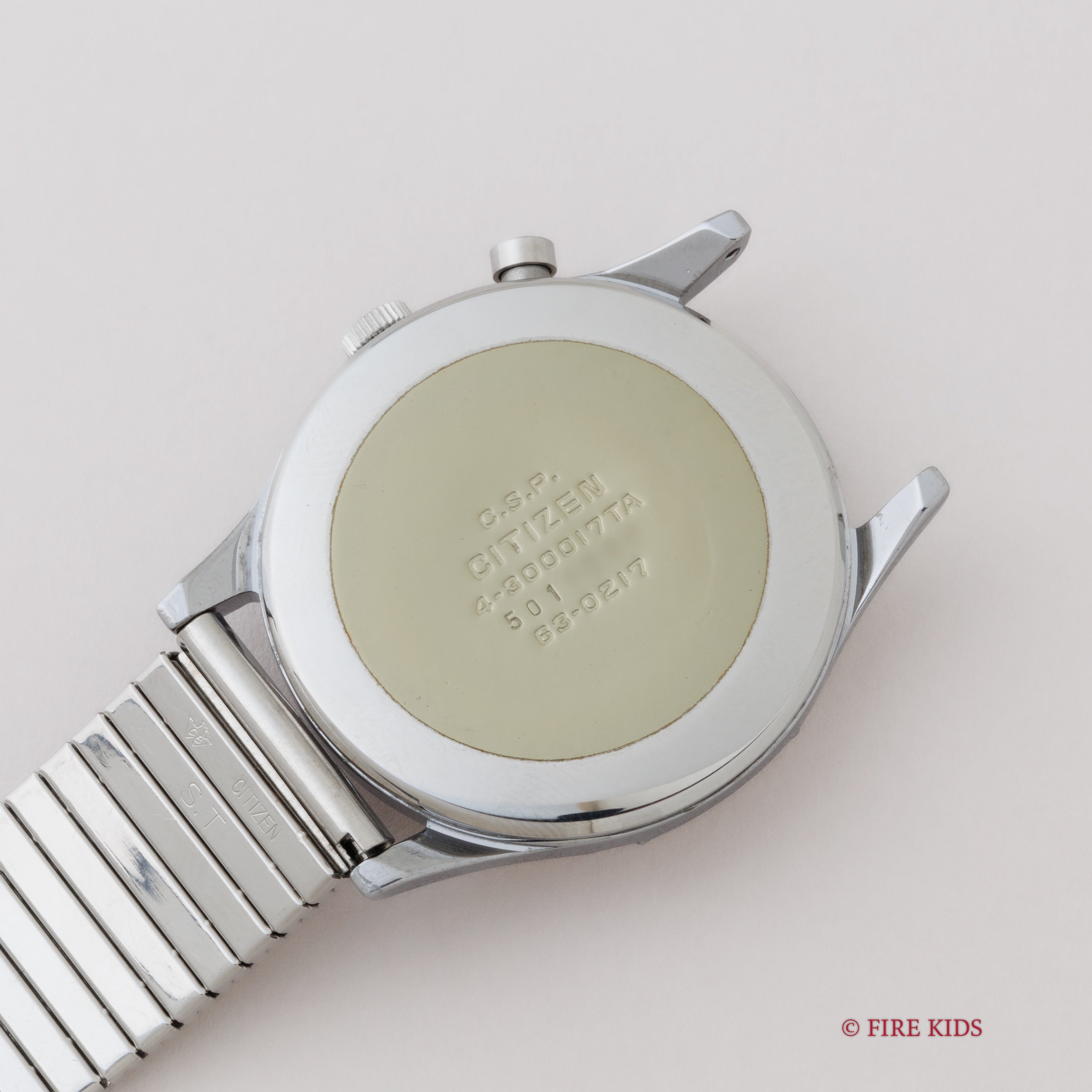 シチズン 国産初の盲人用腕時計 シャイン 1965年製 オリジナルブレス付き 手巻き