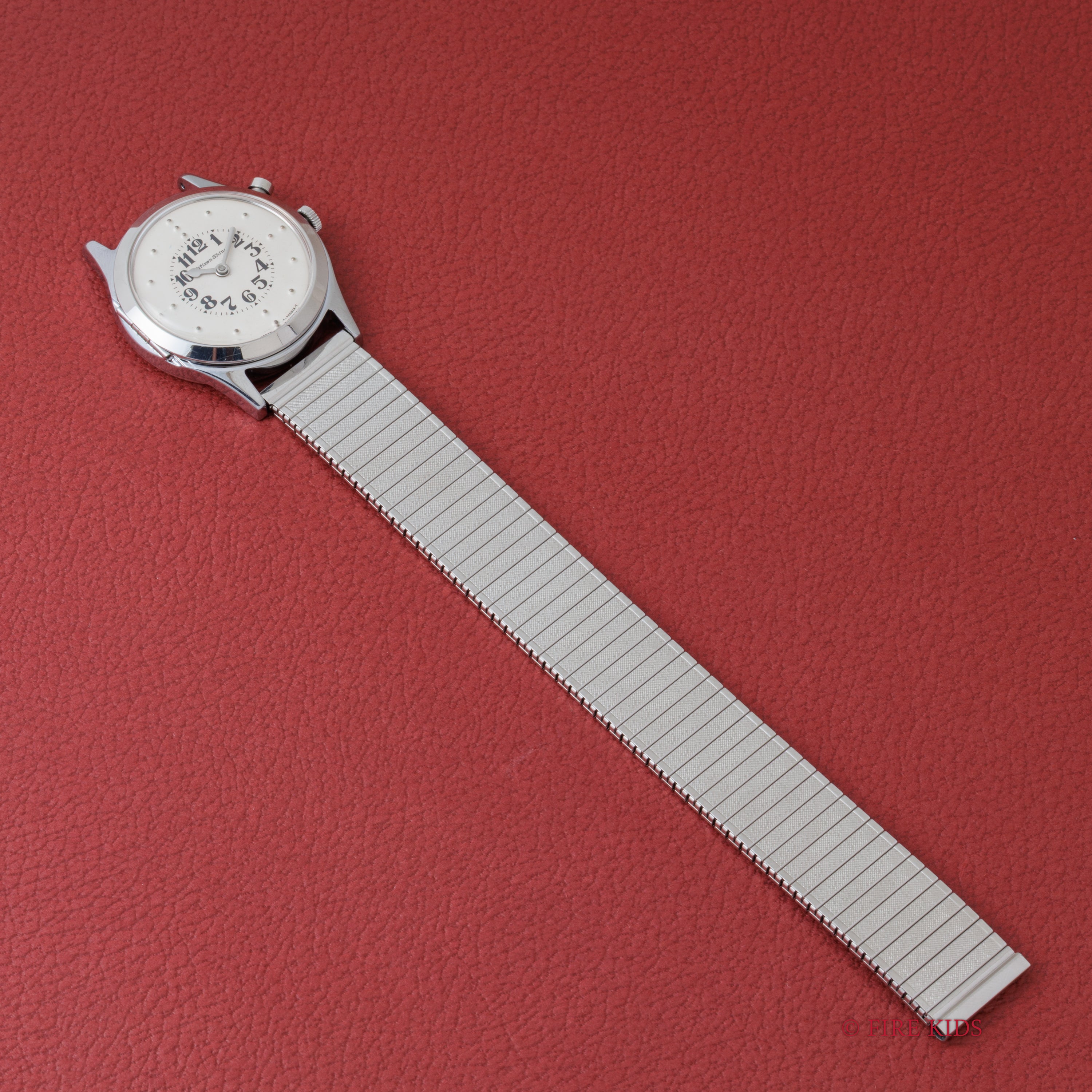 シチズン 国産初の盲人用腕時計 シャイン 1965年製 オリジナルブレス付き 手巻き