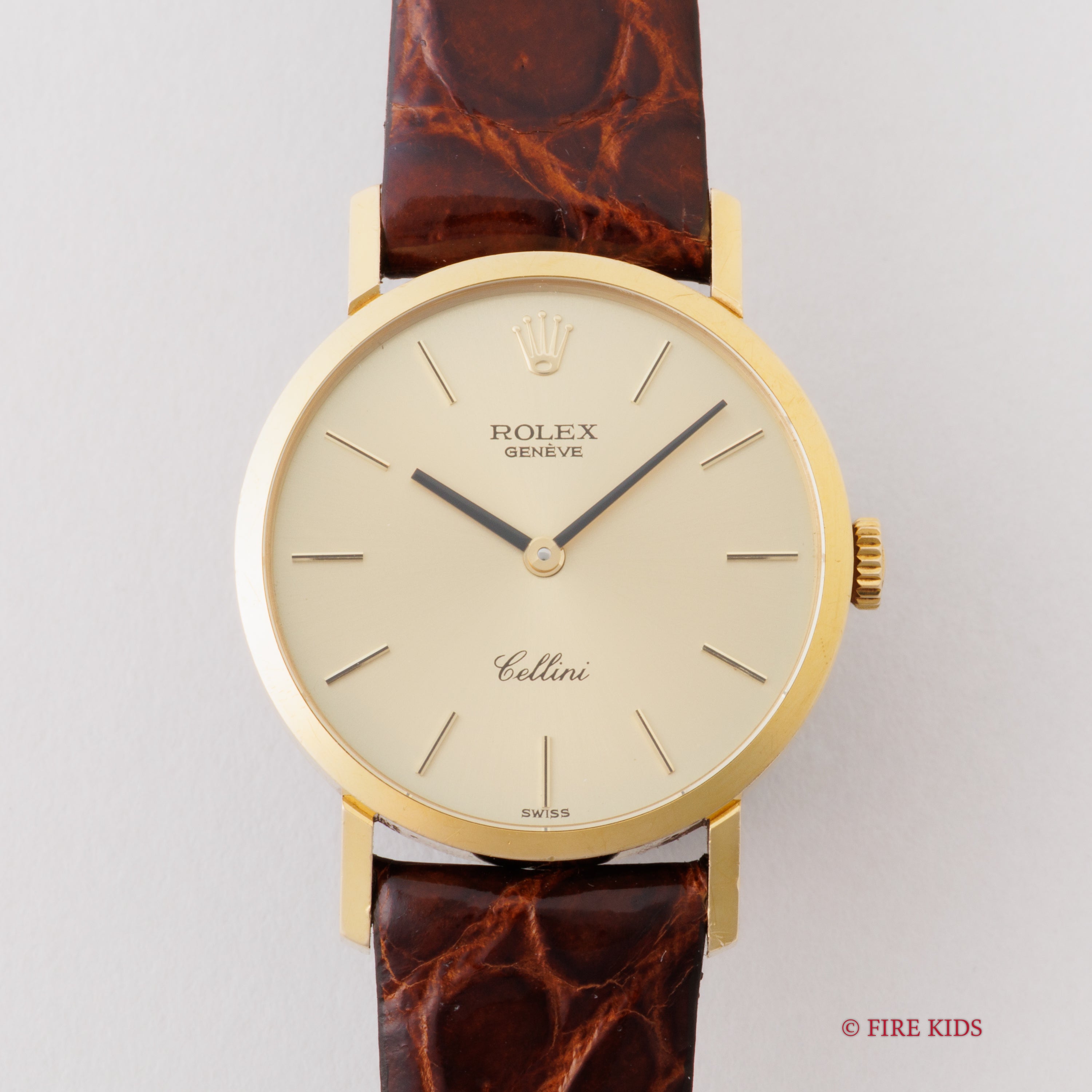 ロレックス チェリーニ レディース 1975年製 Ref.4109 18金無垢 純正尾錠付き