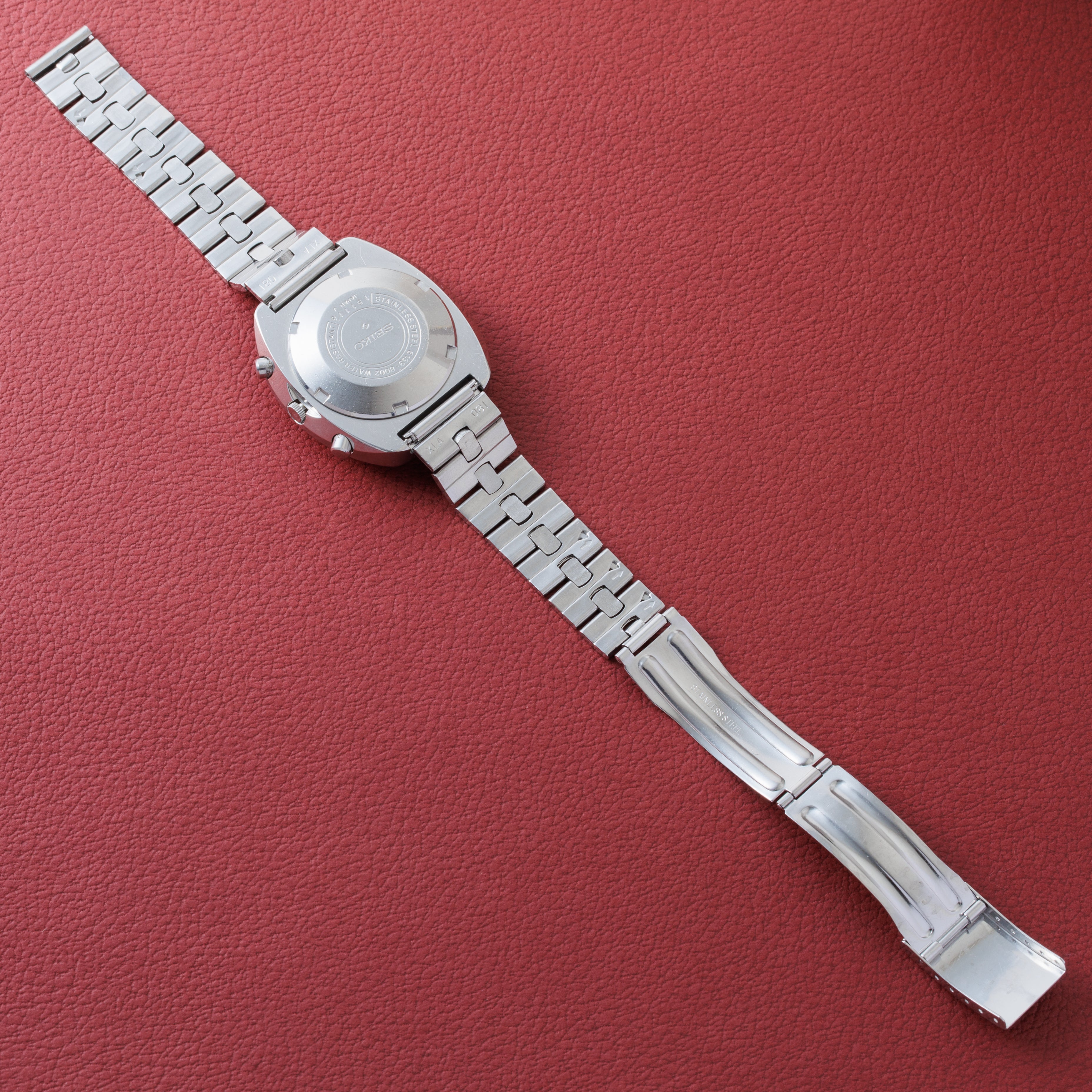 セイコー 5スポーツ スピードタイマー 1971年製 Ref.6139-8002 純正ブレス付き